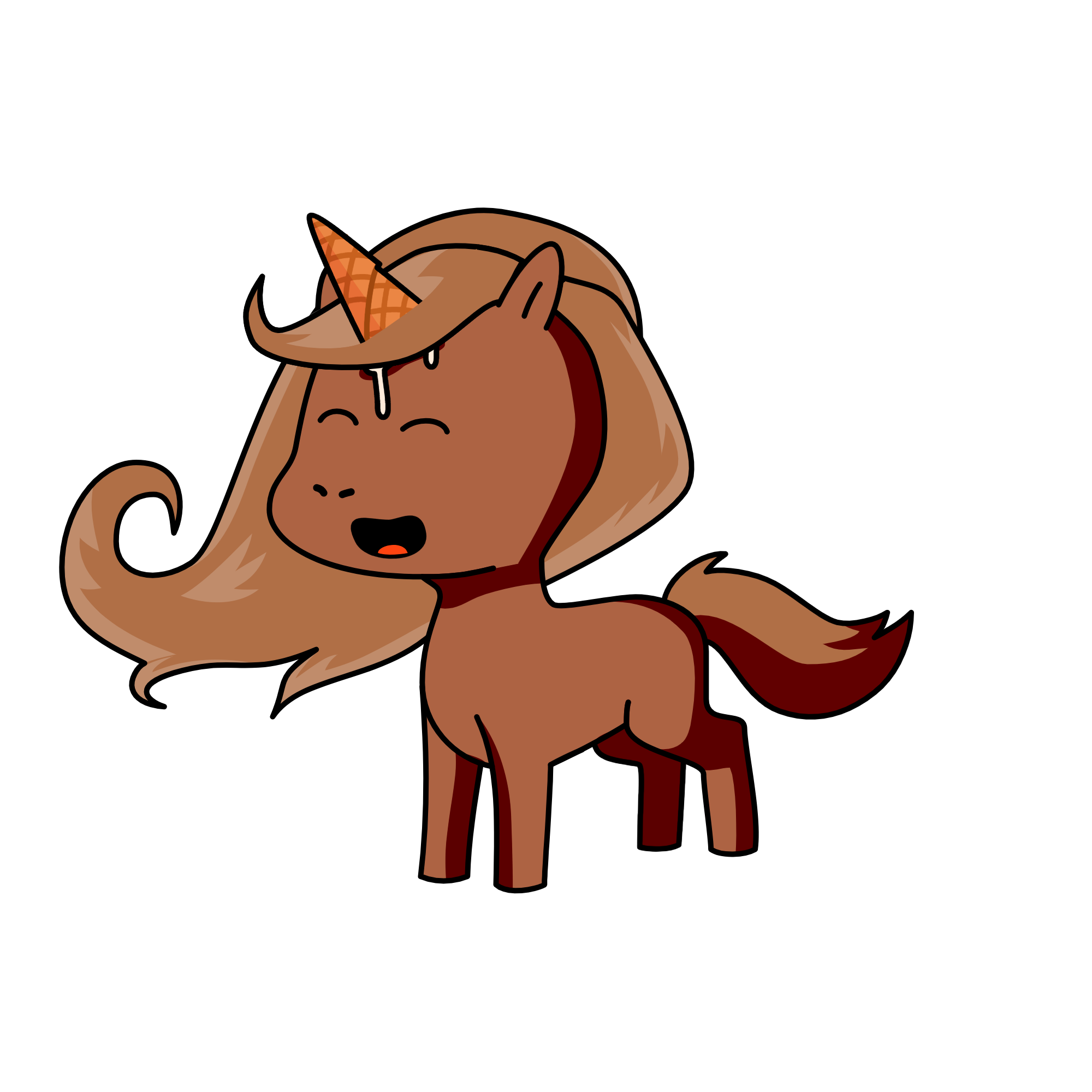 Chocolate!, the unicorn