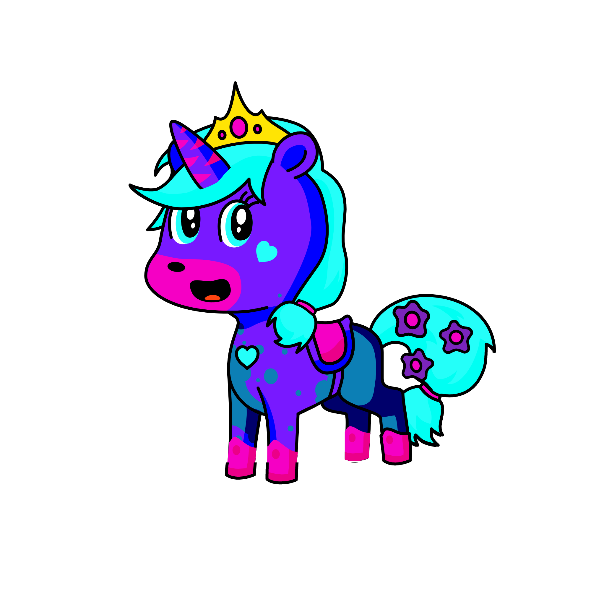 prinsses, the unicorn