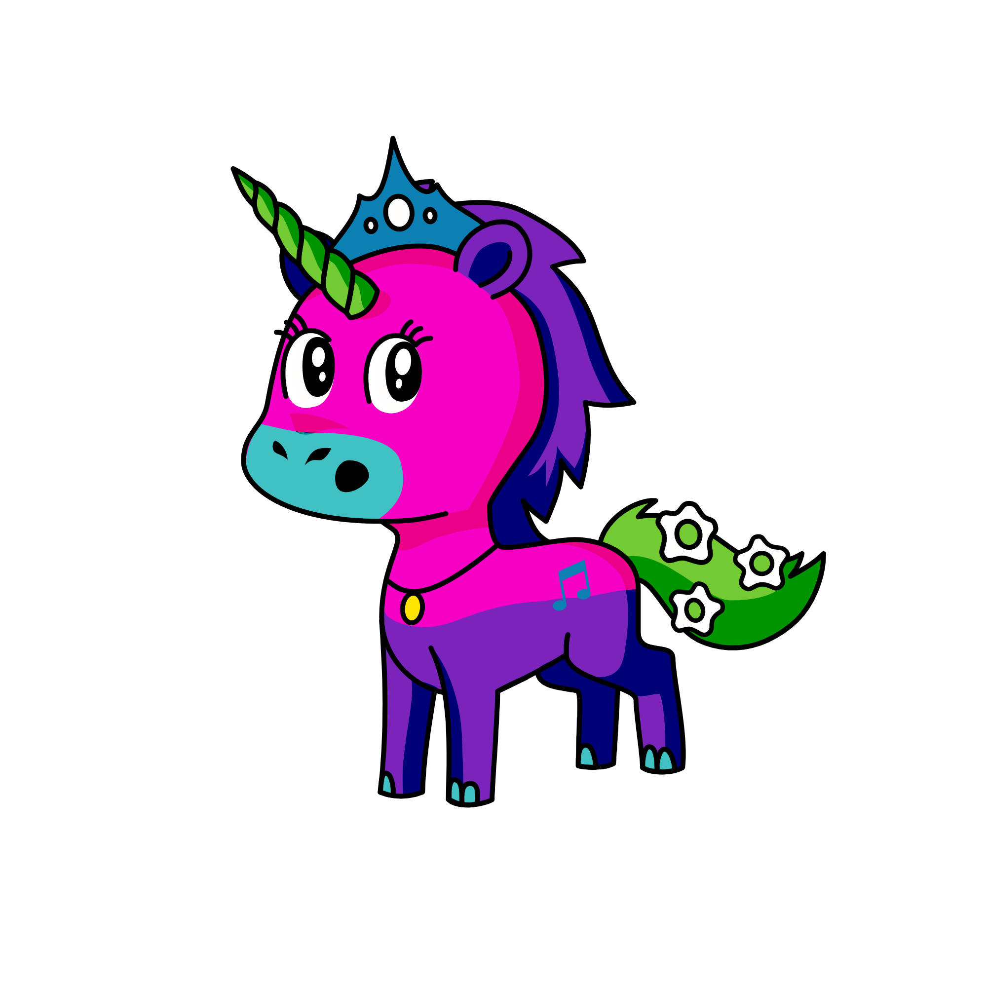 Lost Princess, the unicorn