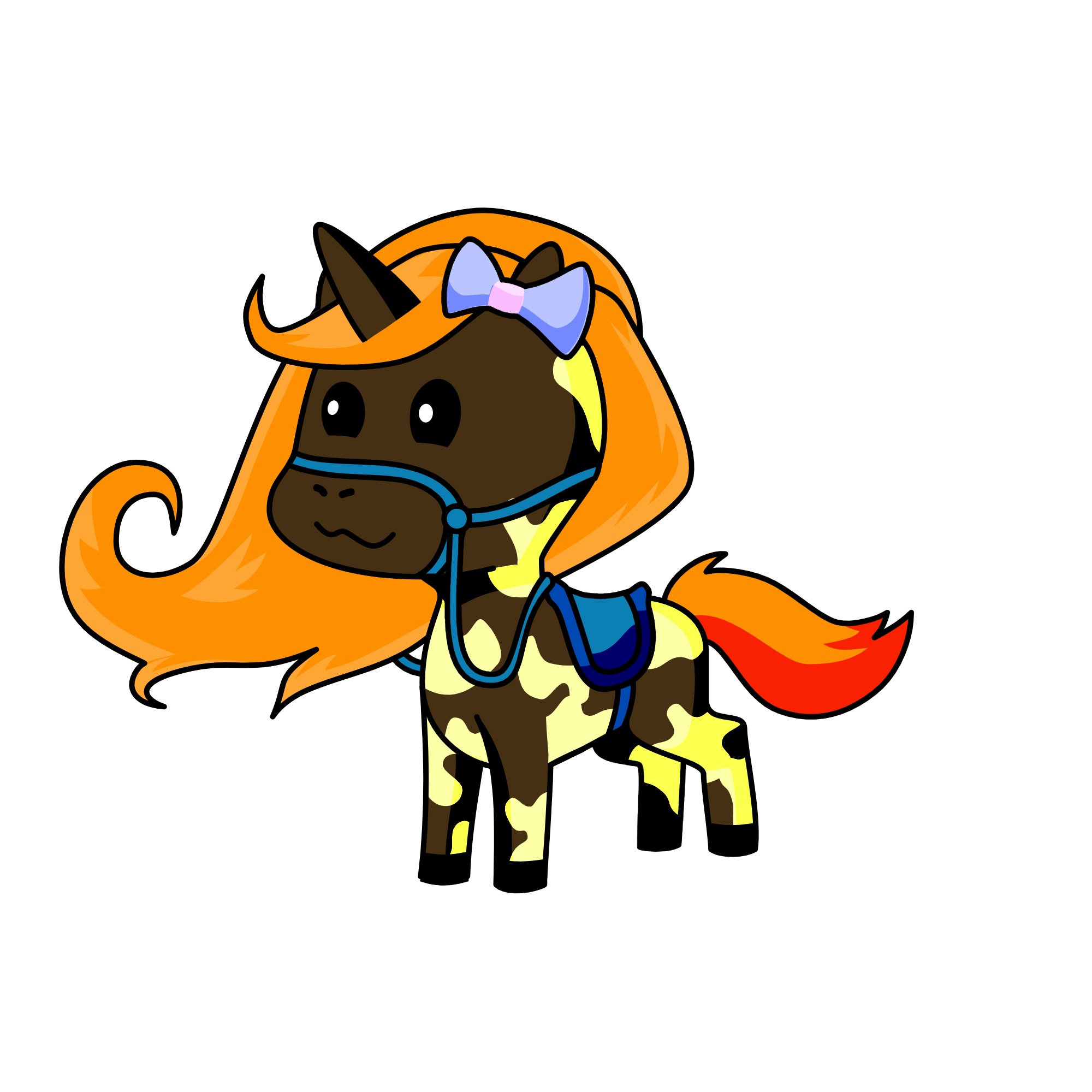 Spots, the unicorn