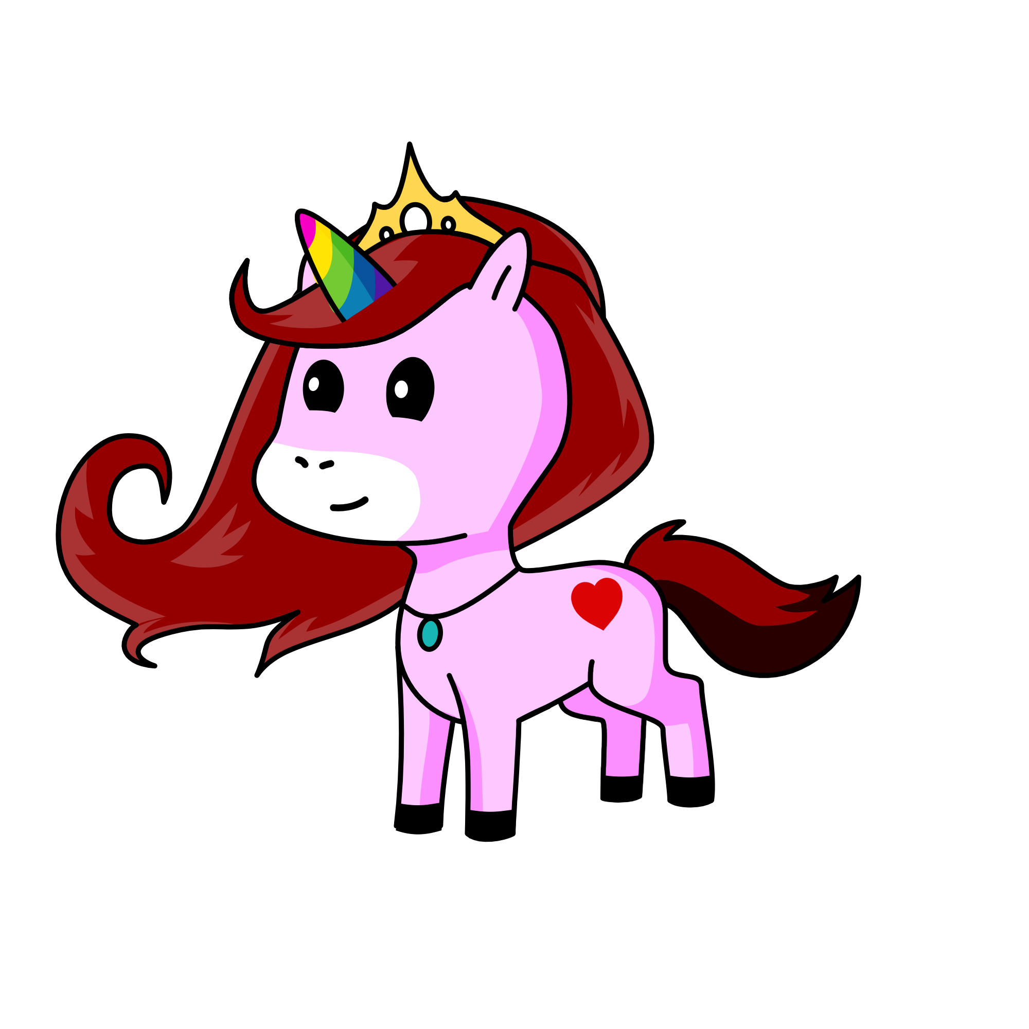 A, the unicorn