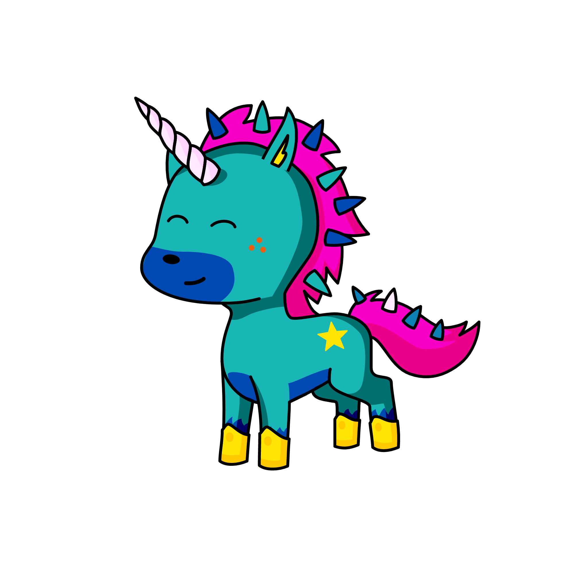 Rockstar, the unicorn