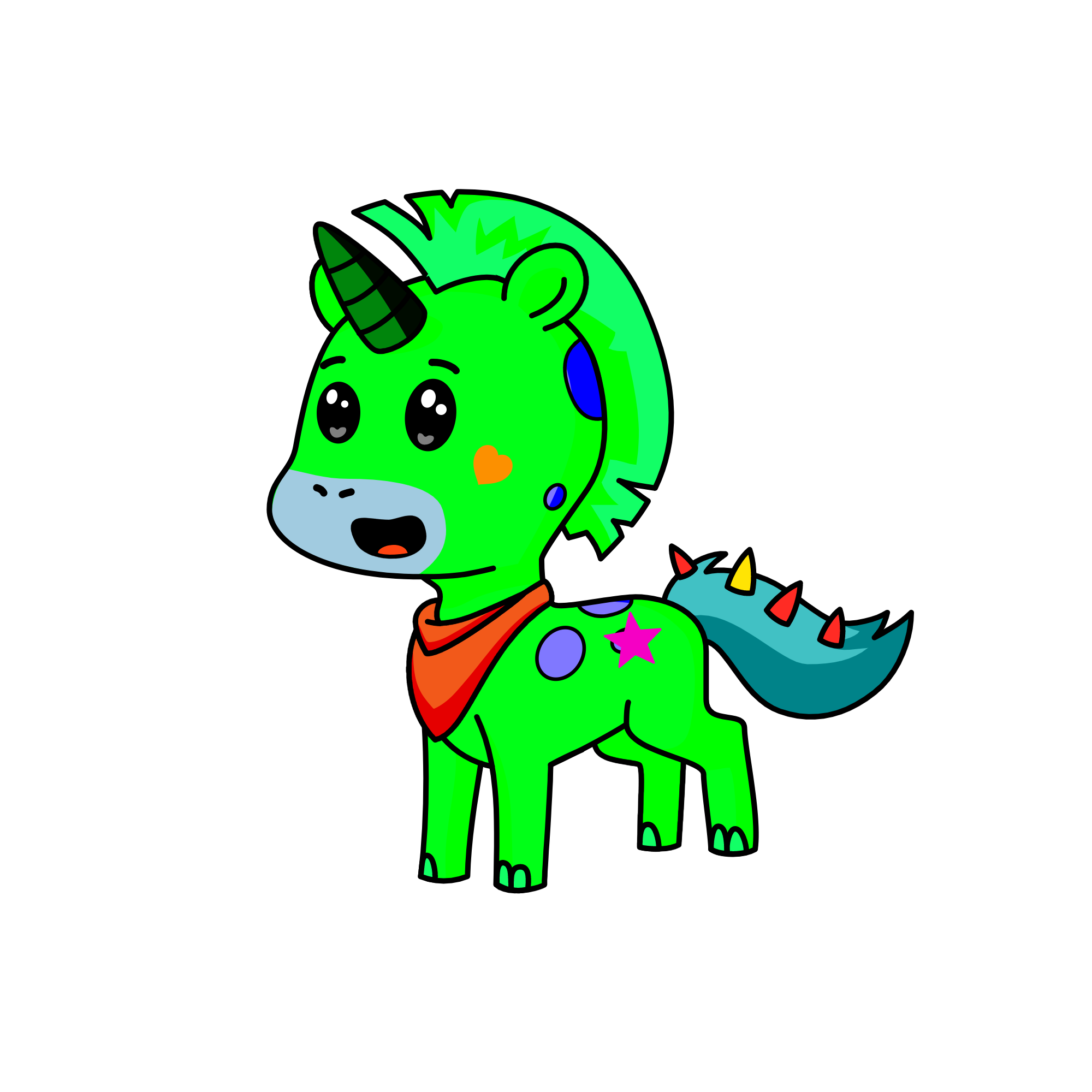 see, the unicorn