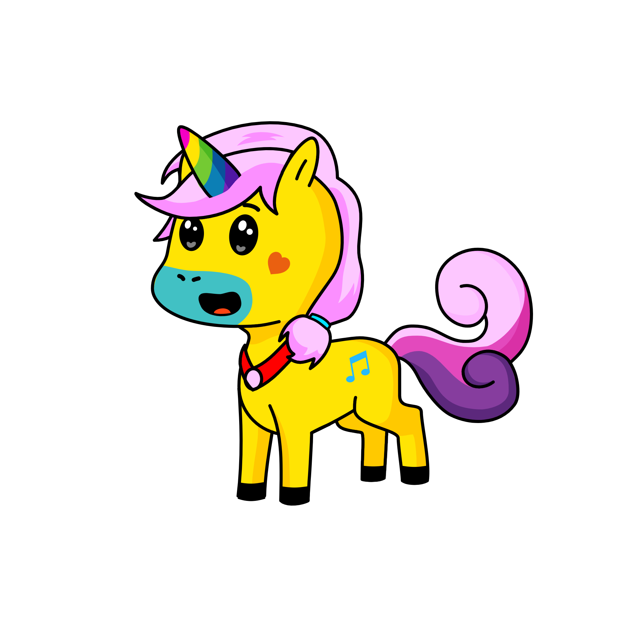 Celestia, the unicorn