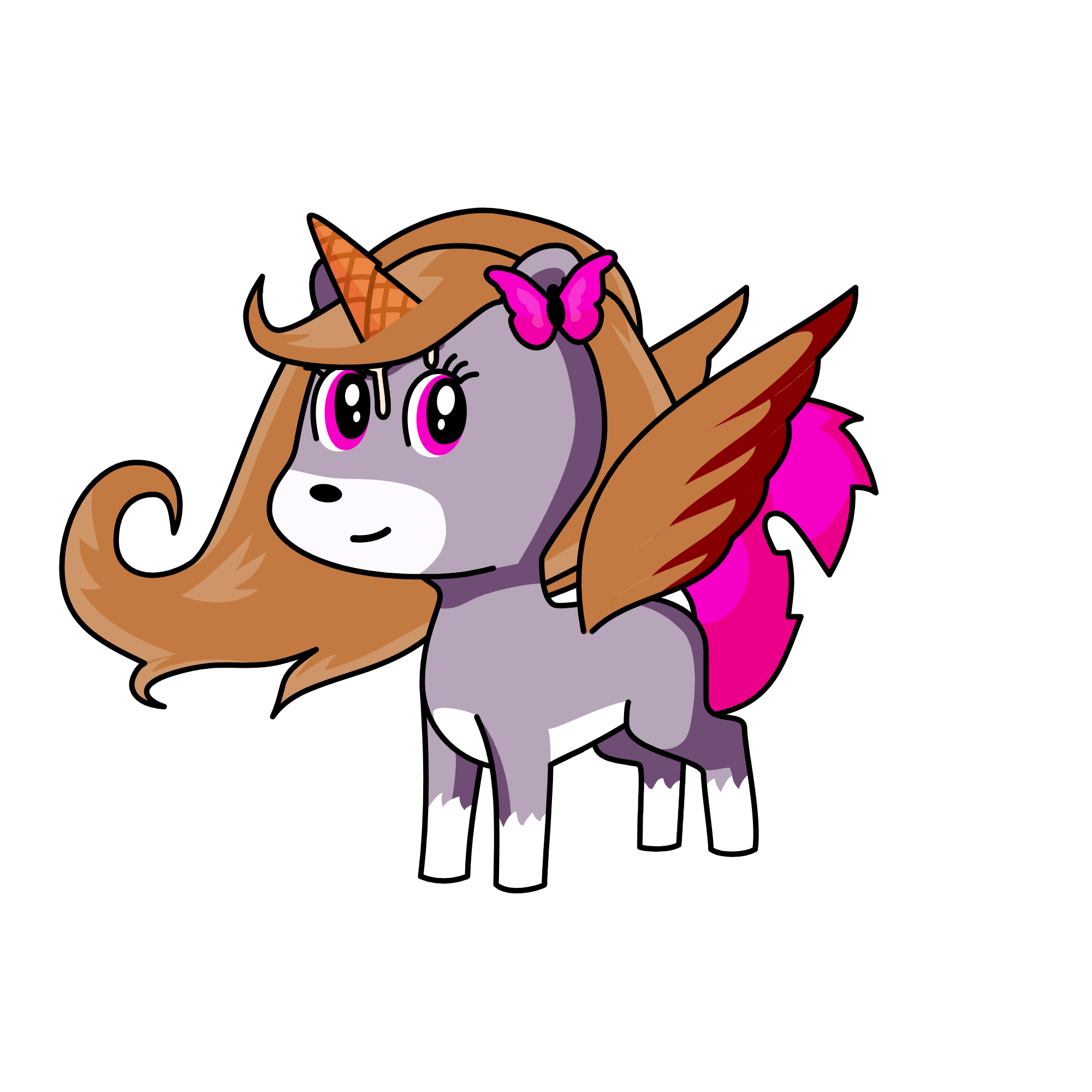 Lanky💖, the unicorn