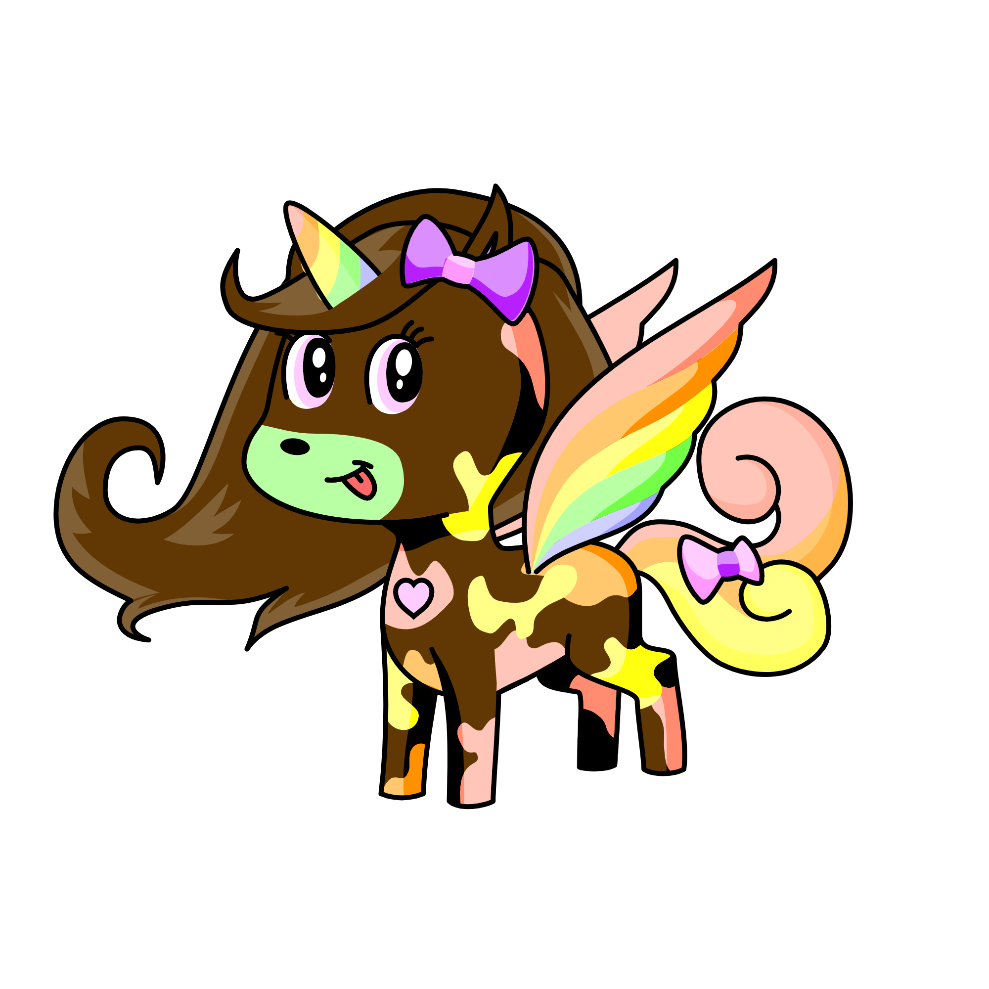 Candy, the unicorn