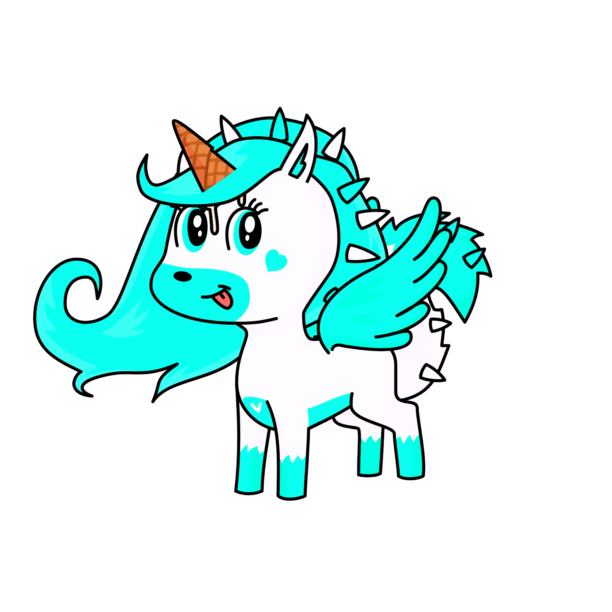 dj Icey, the unicorn