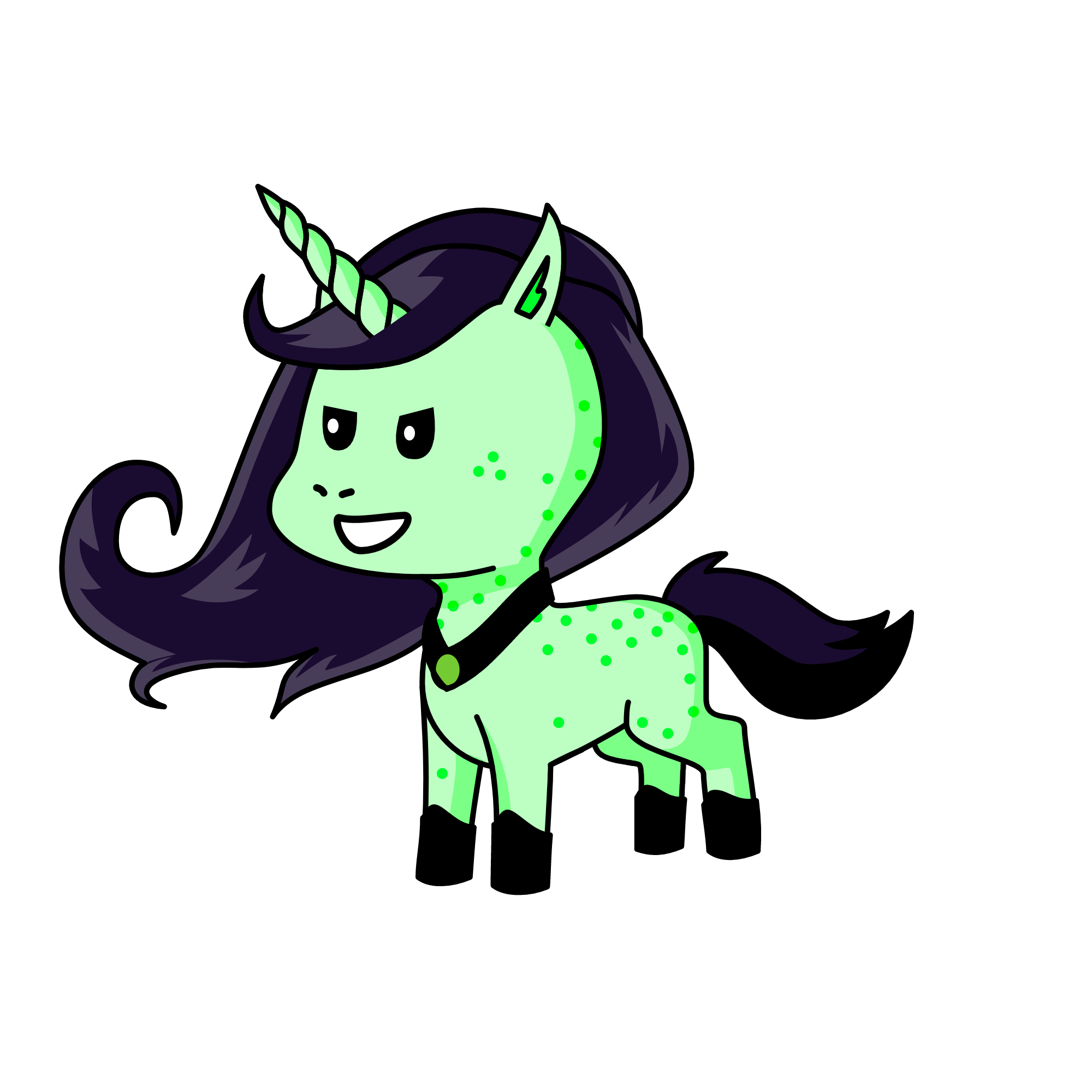 Witch, the unicorn