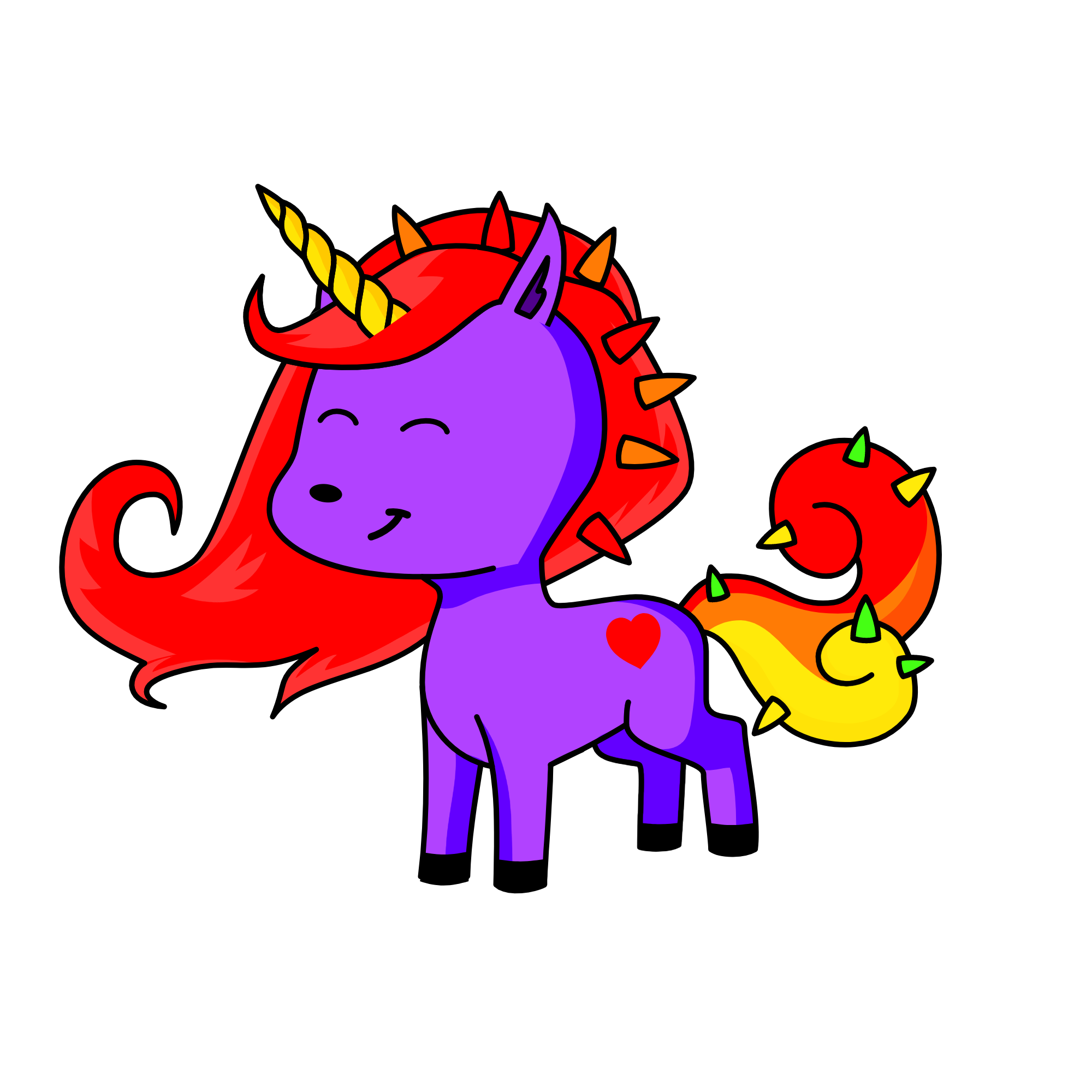 dj Cornify, the unicorn