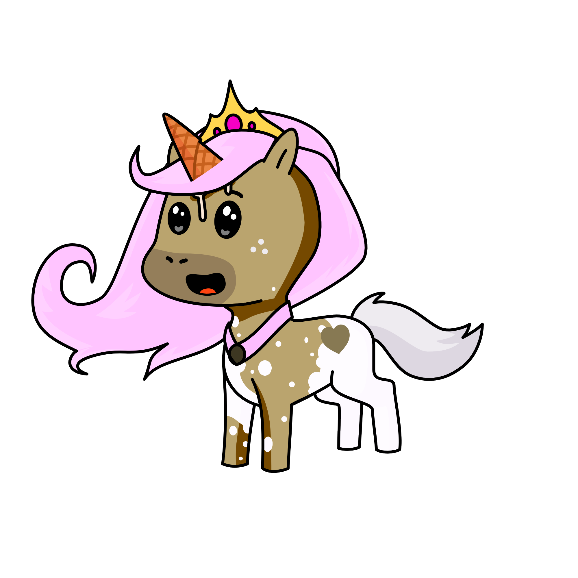 3 flavored, the unicorn