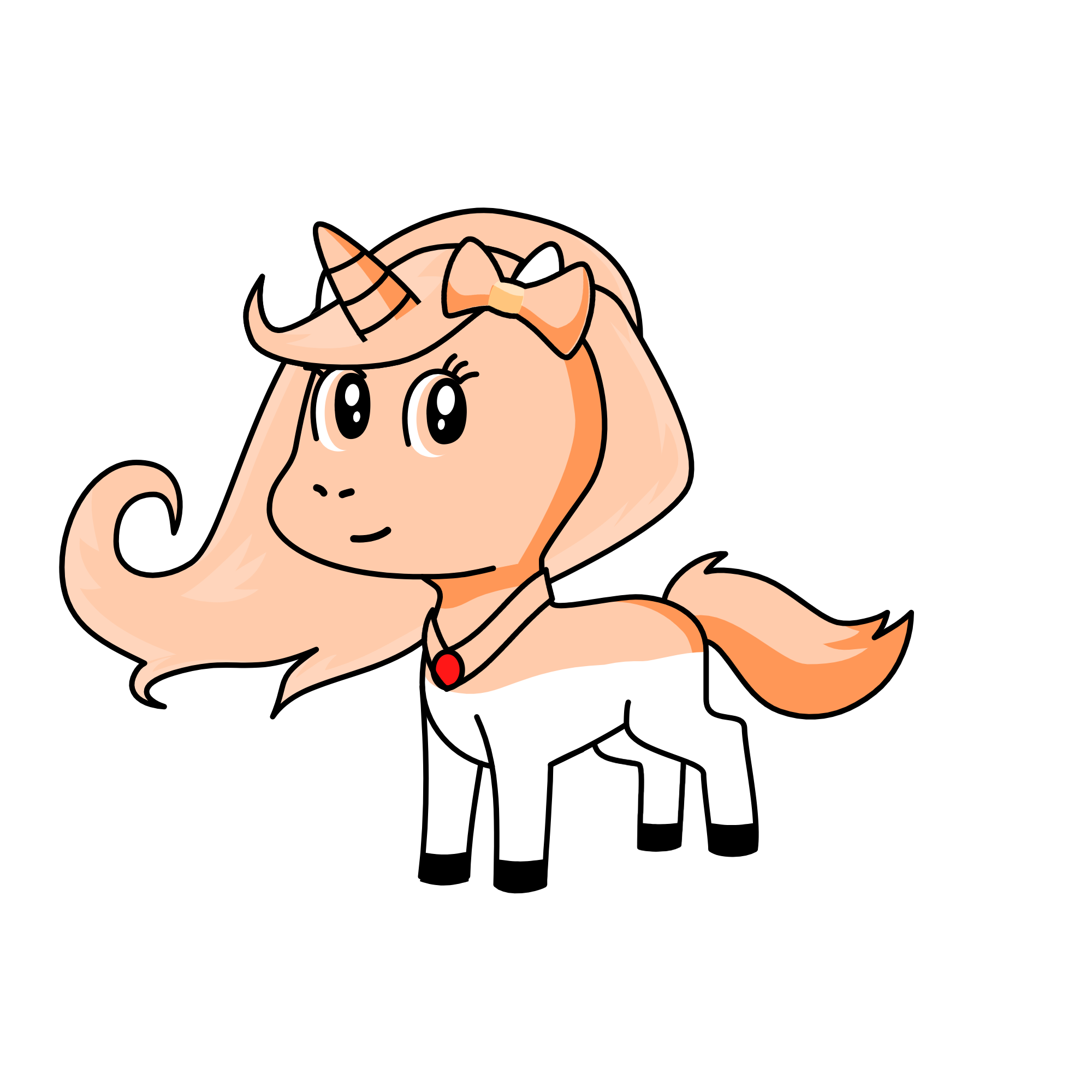 peachey, the unicorn