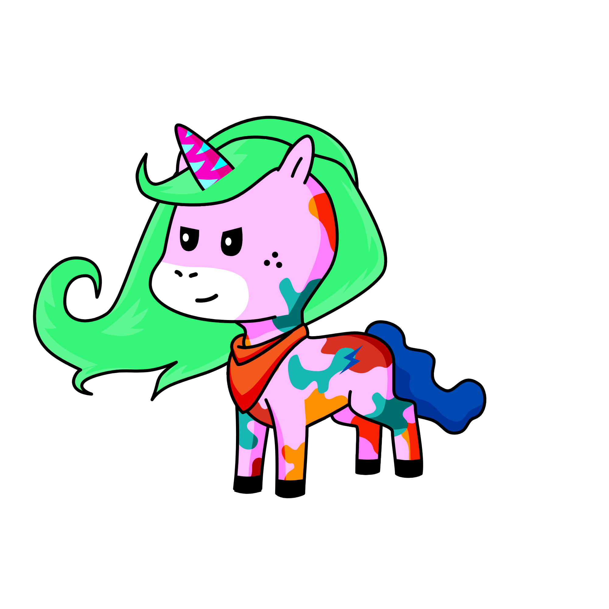 car, the unicorn