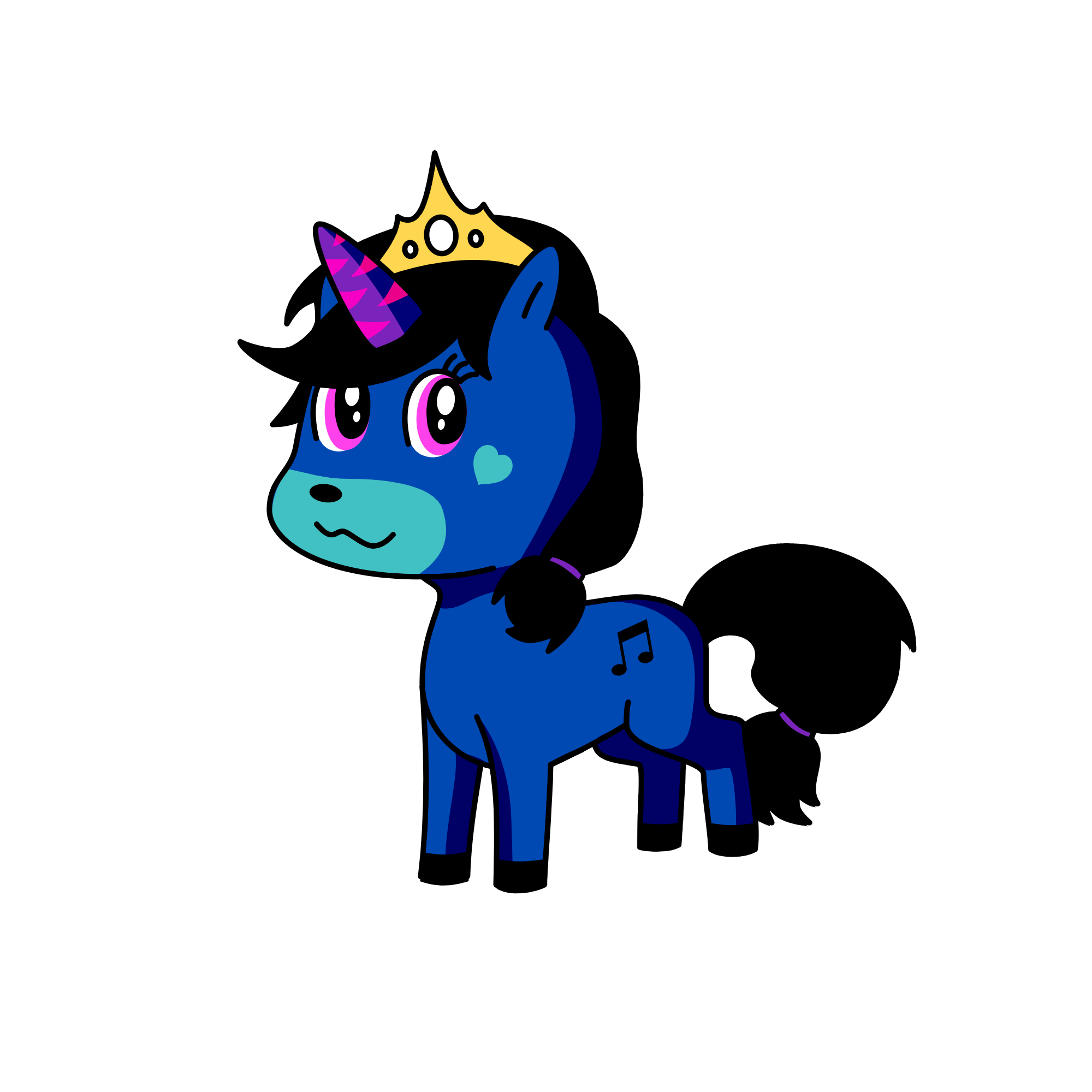 Sky, the unicorn