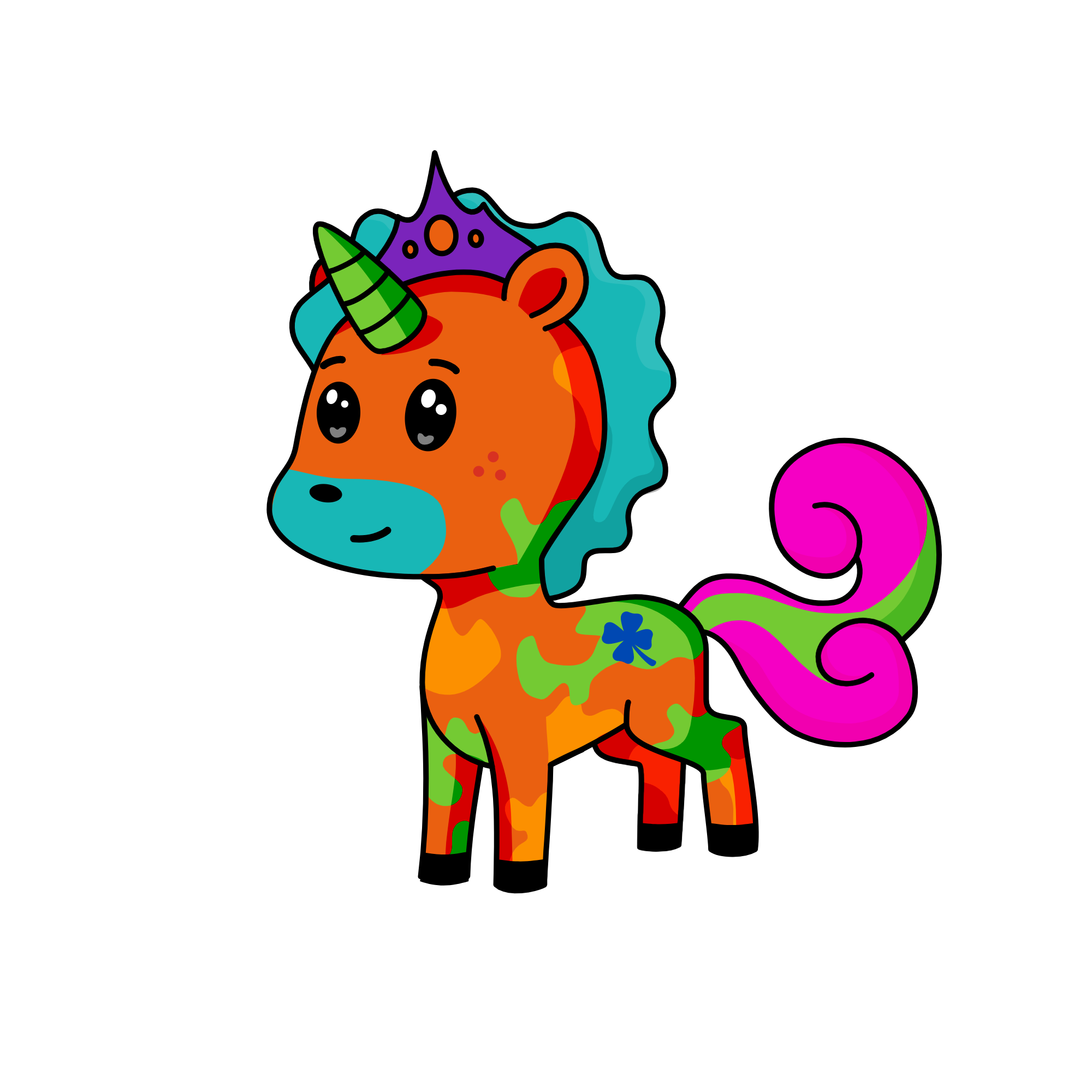 Princess Paint, the unicorn