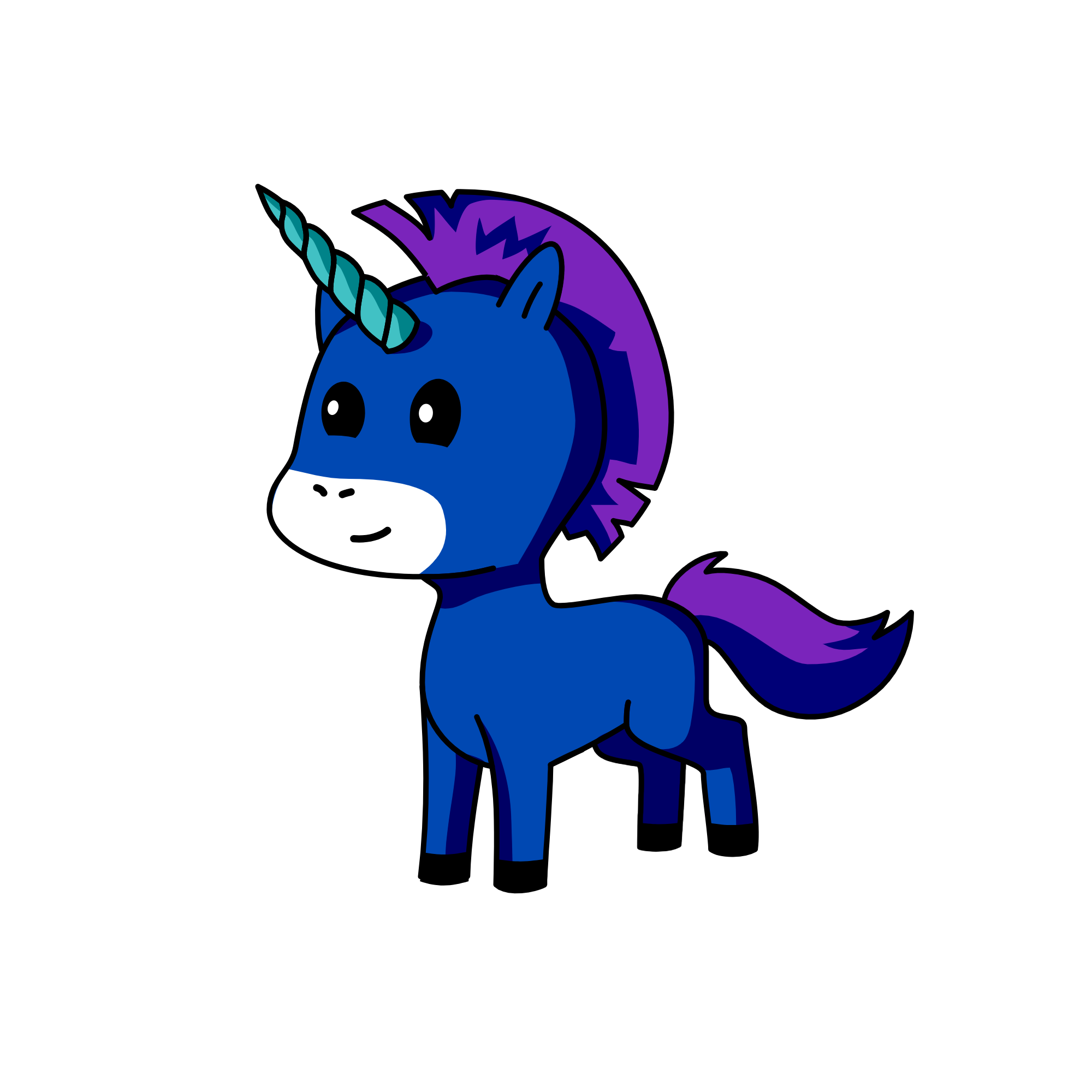 king of the night foxor, the unicorn