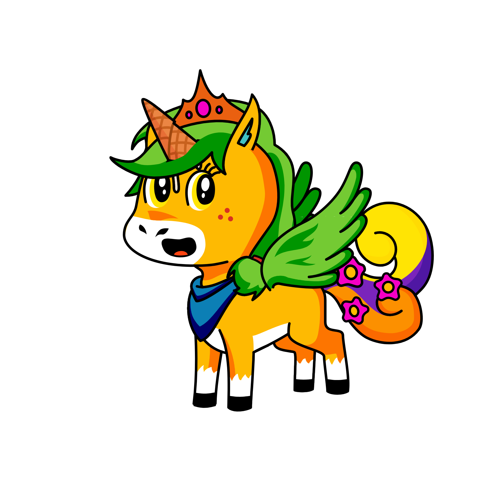 838393939393993, the unicorn