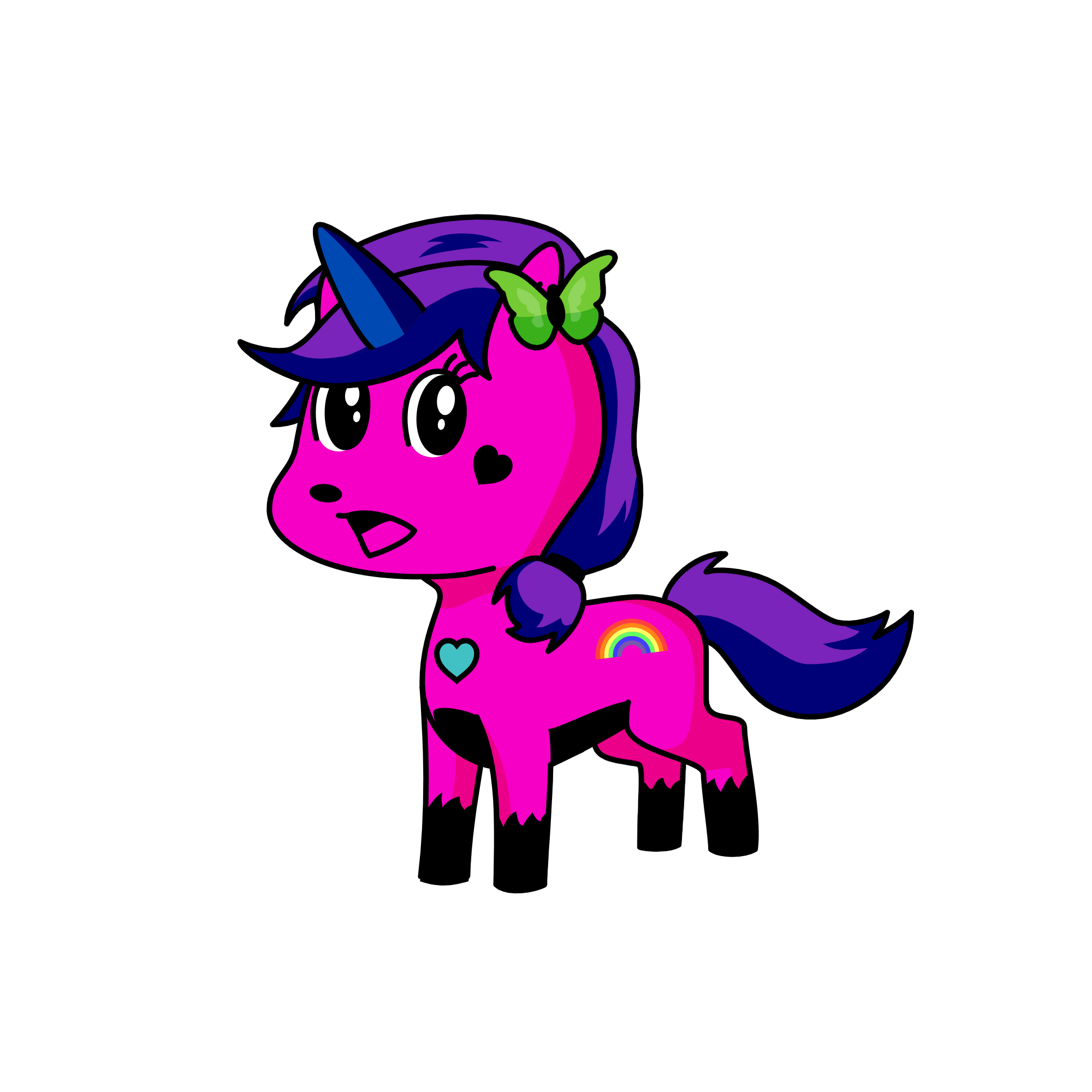 Emily, the unicorn