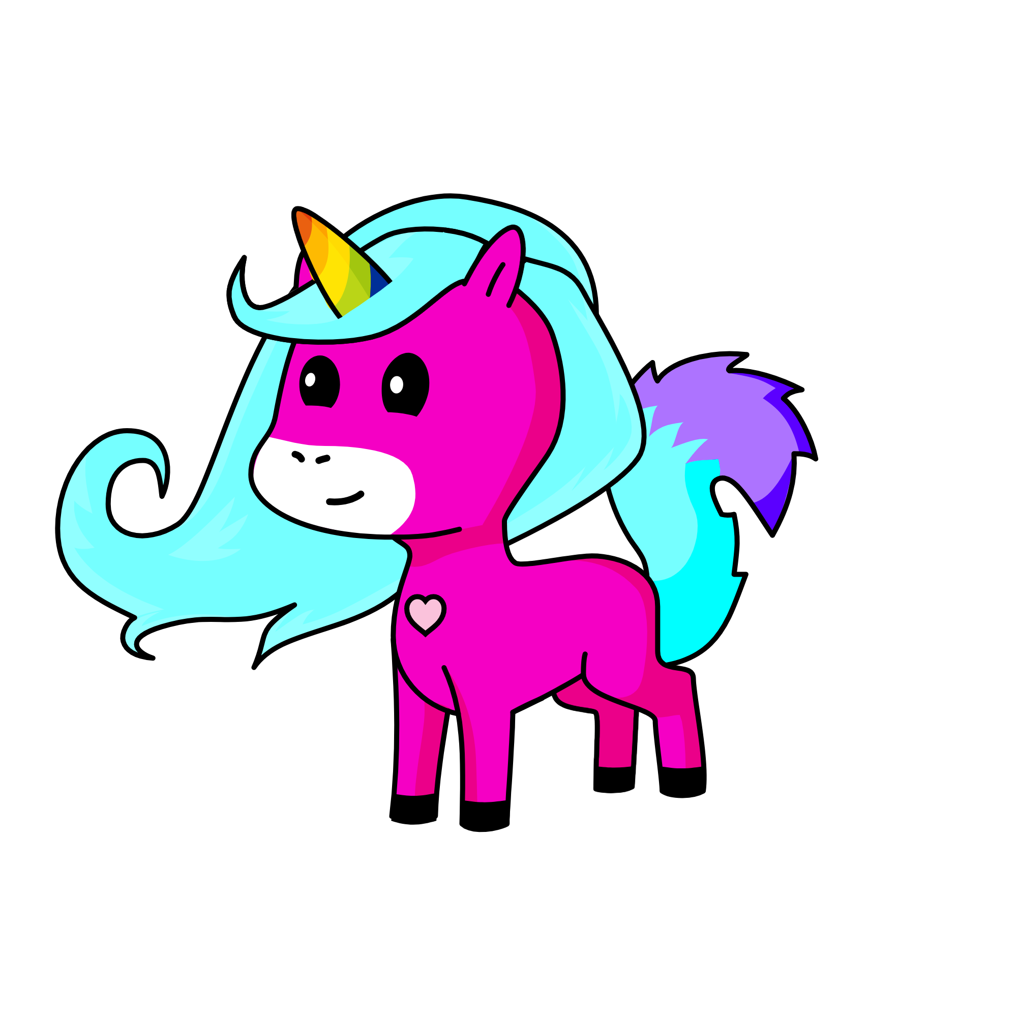 bla bla bla bla, the unicorn