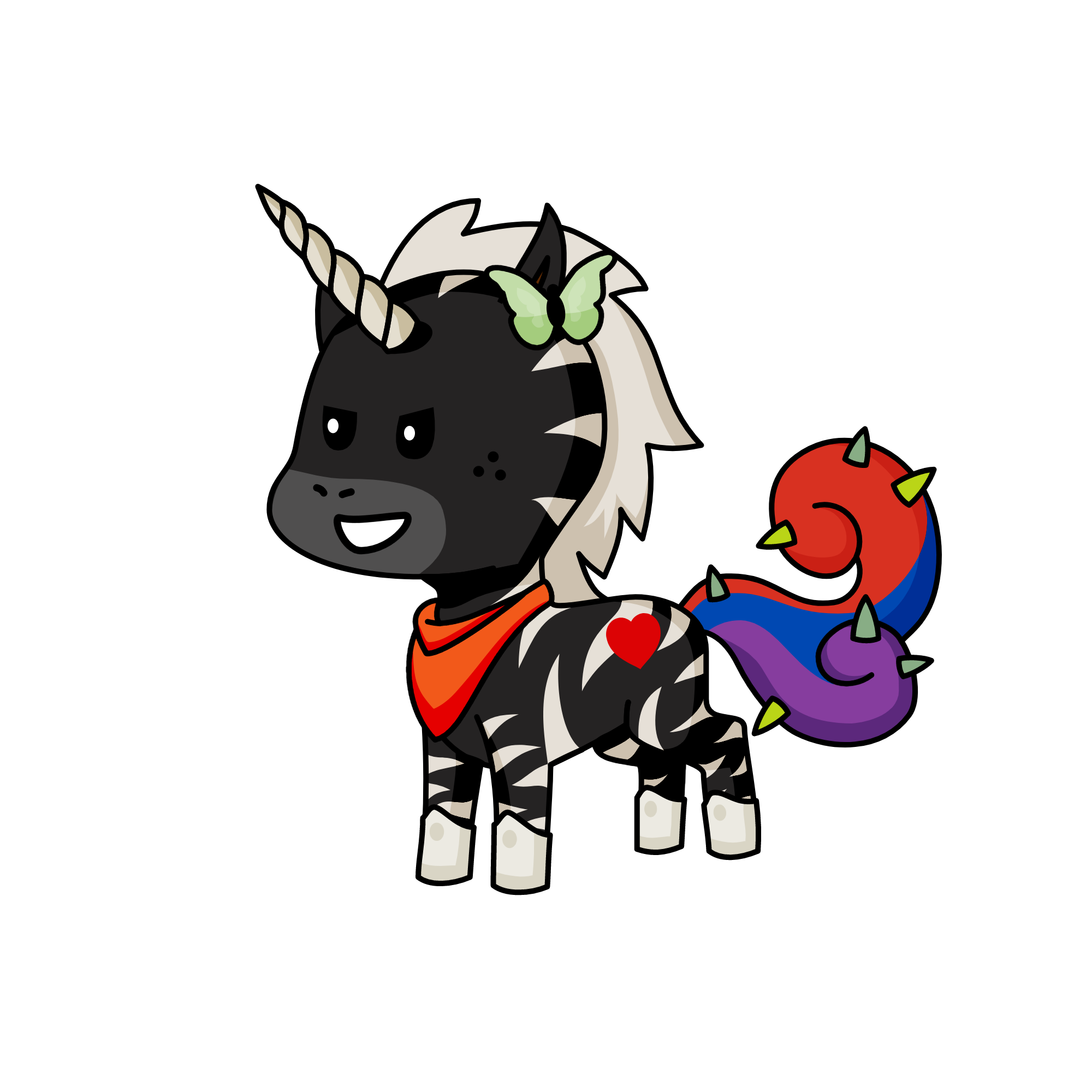 NeGroO, the unicorn