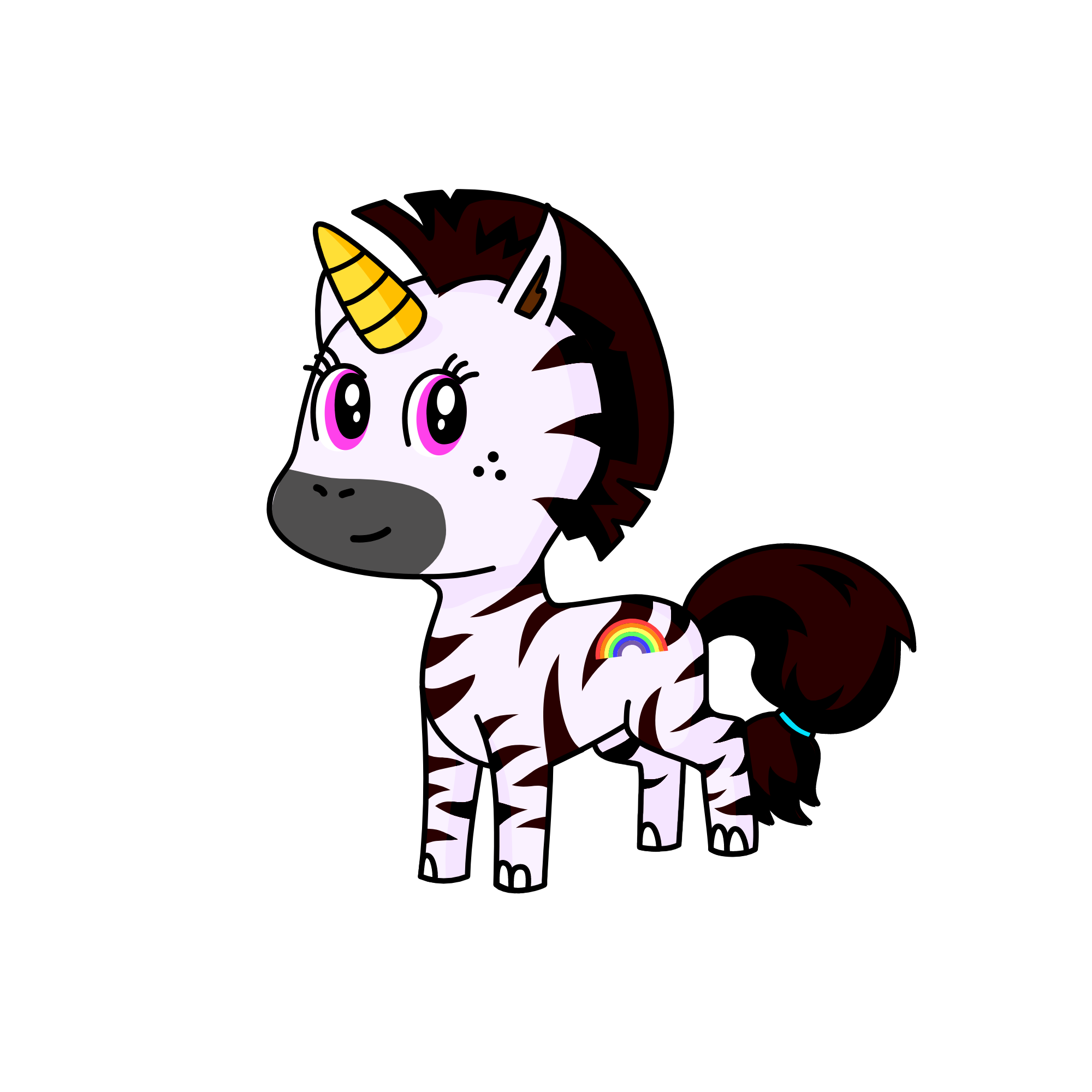 Zebracorn, the unicorn