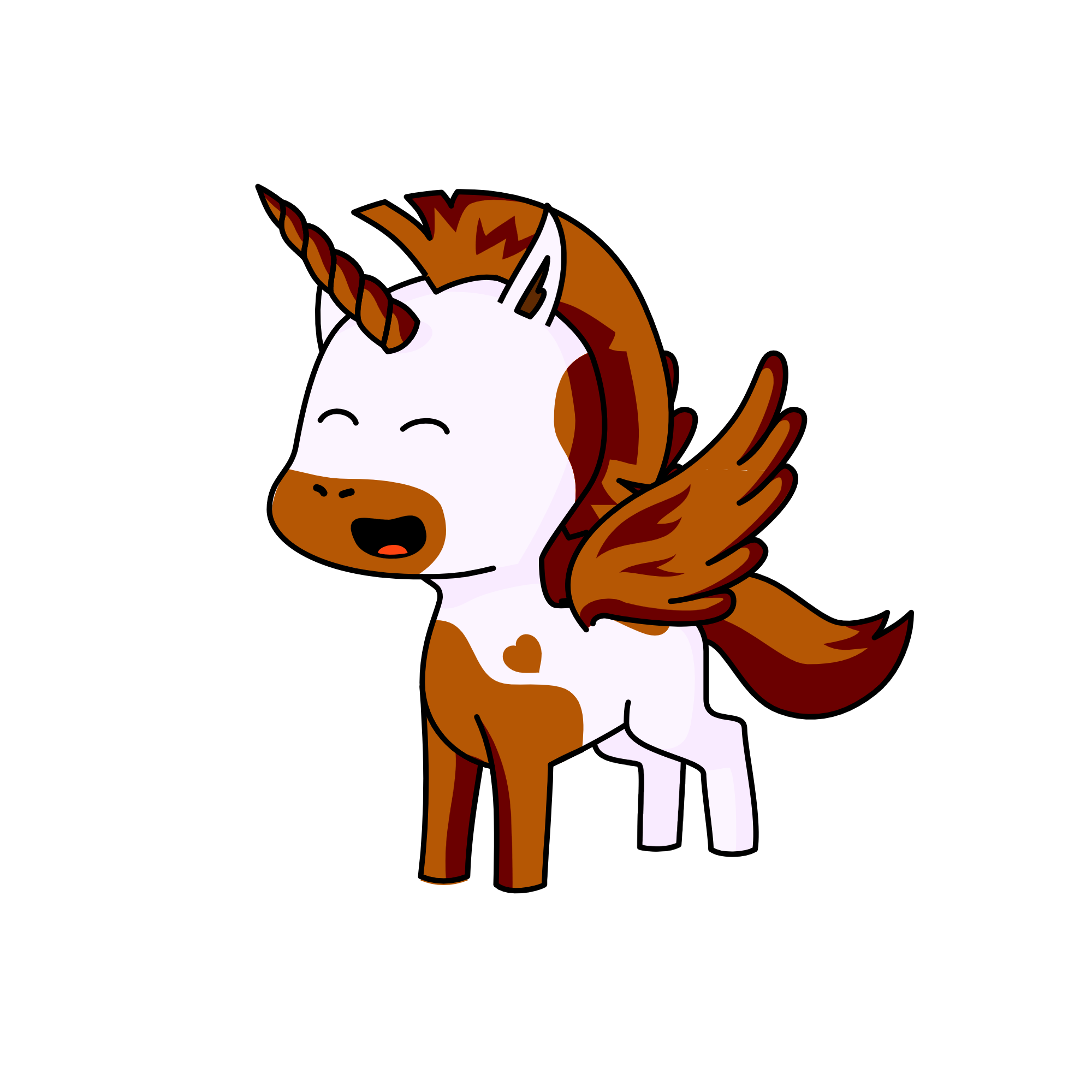 Boxy, the unicorn