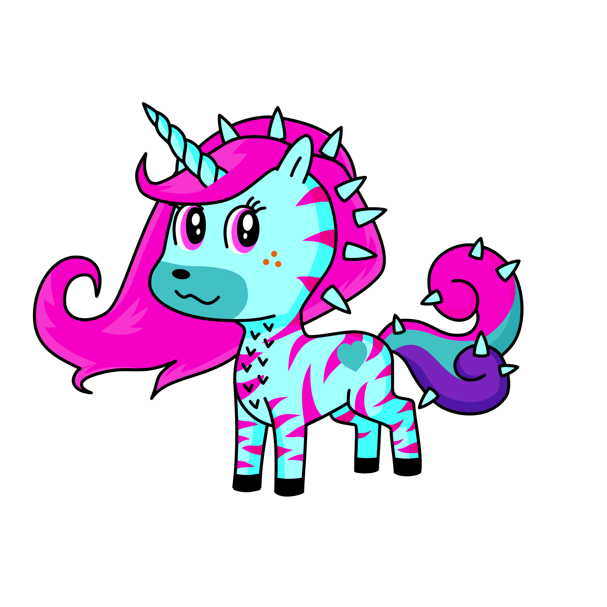 cotton, the unicorn