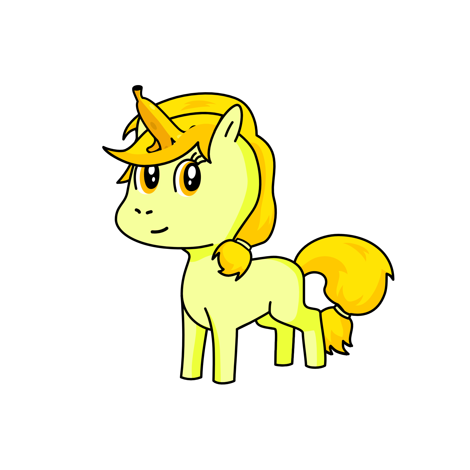 Banana 2, the unicorn