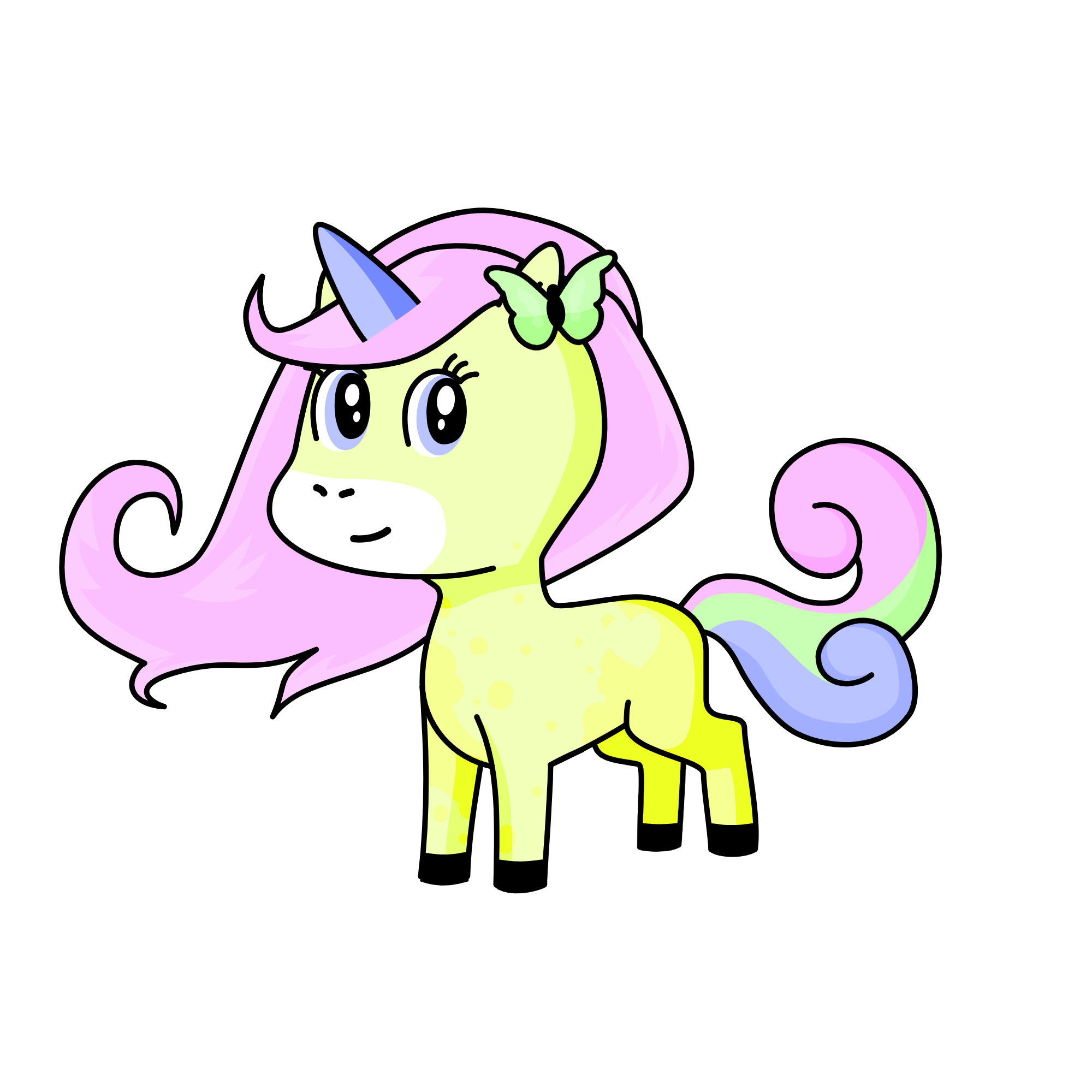 Cotton Cany, the unicorn
