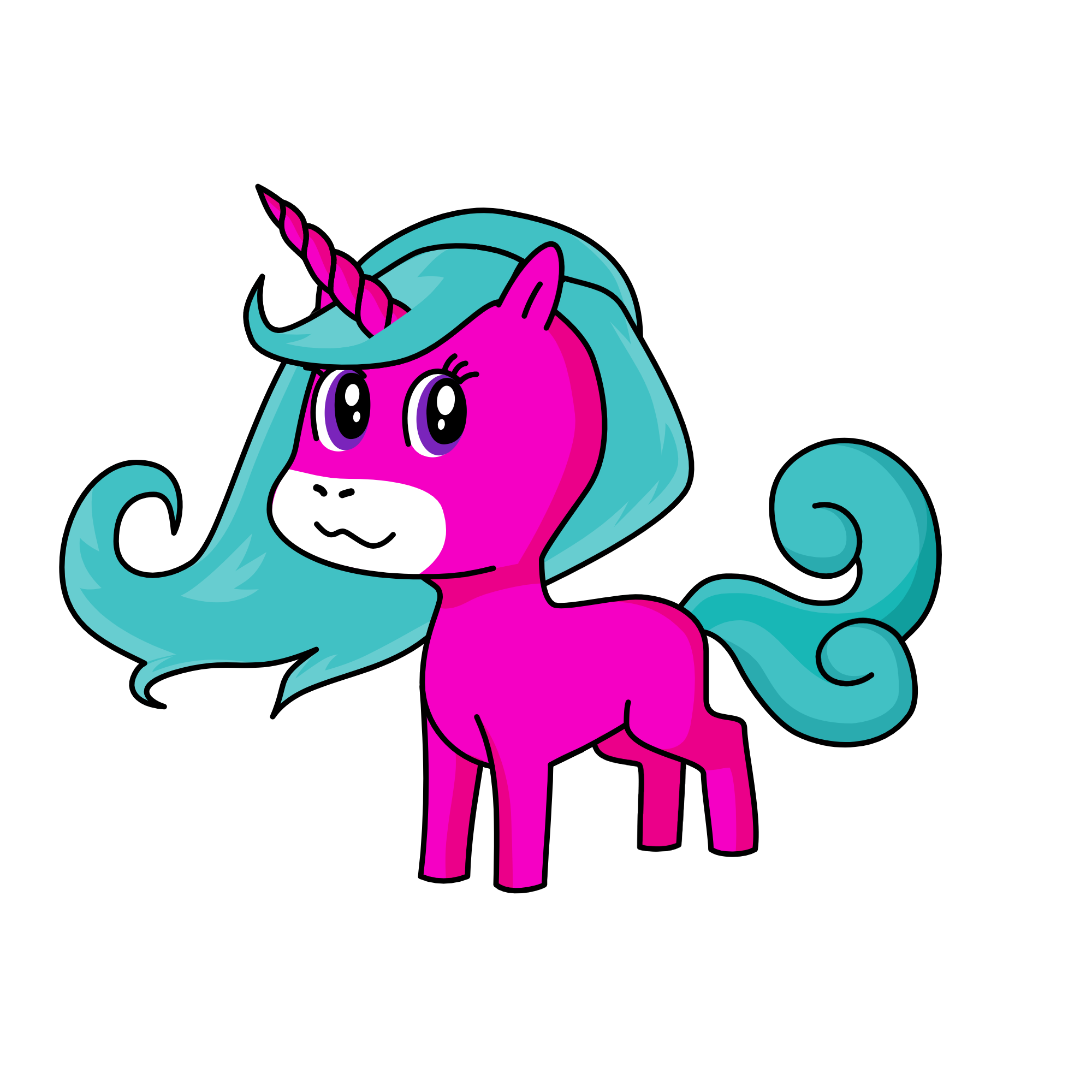 Misty Sparkles, the unicorn