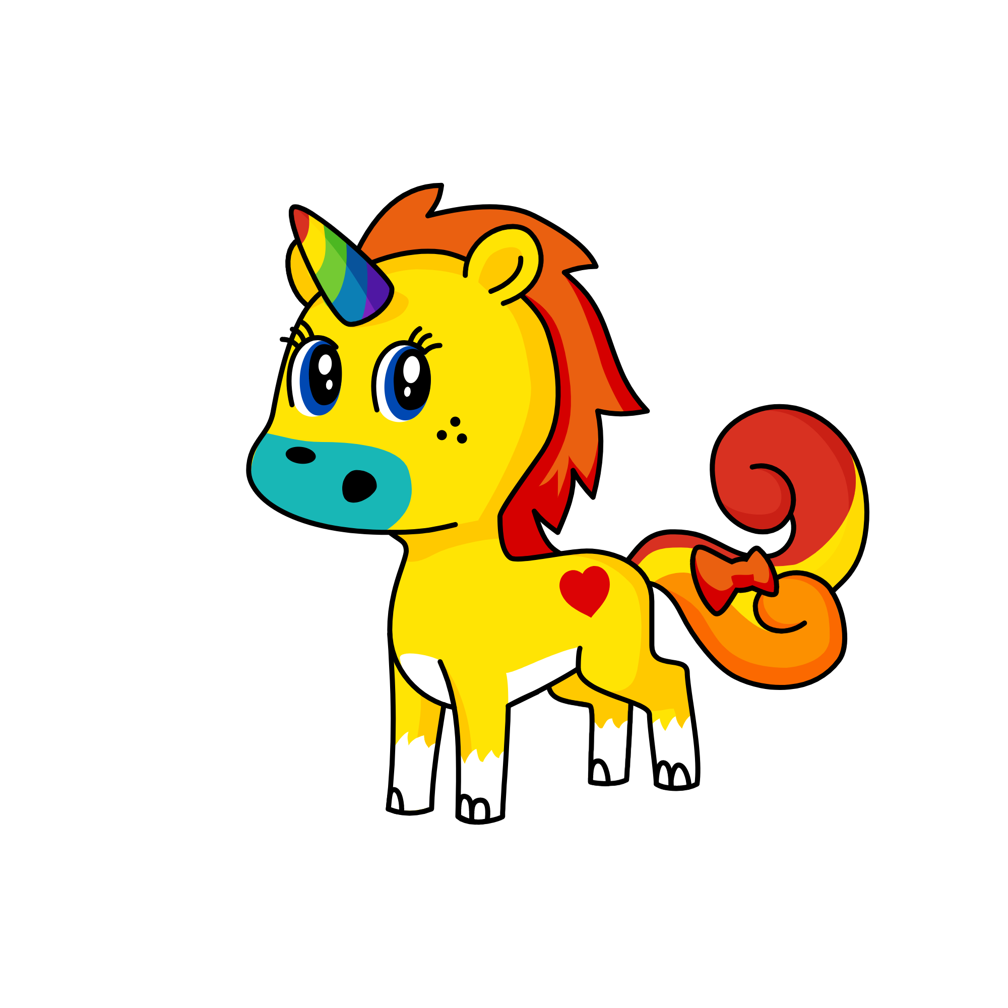 Firebreath, the unicorn