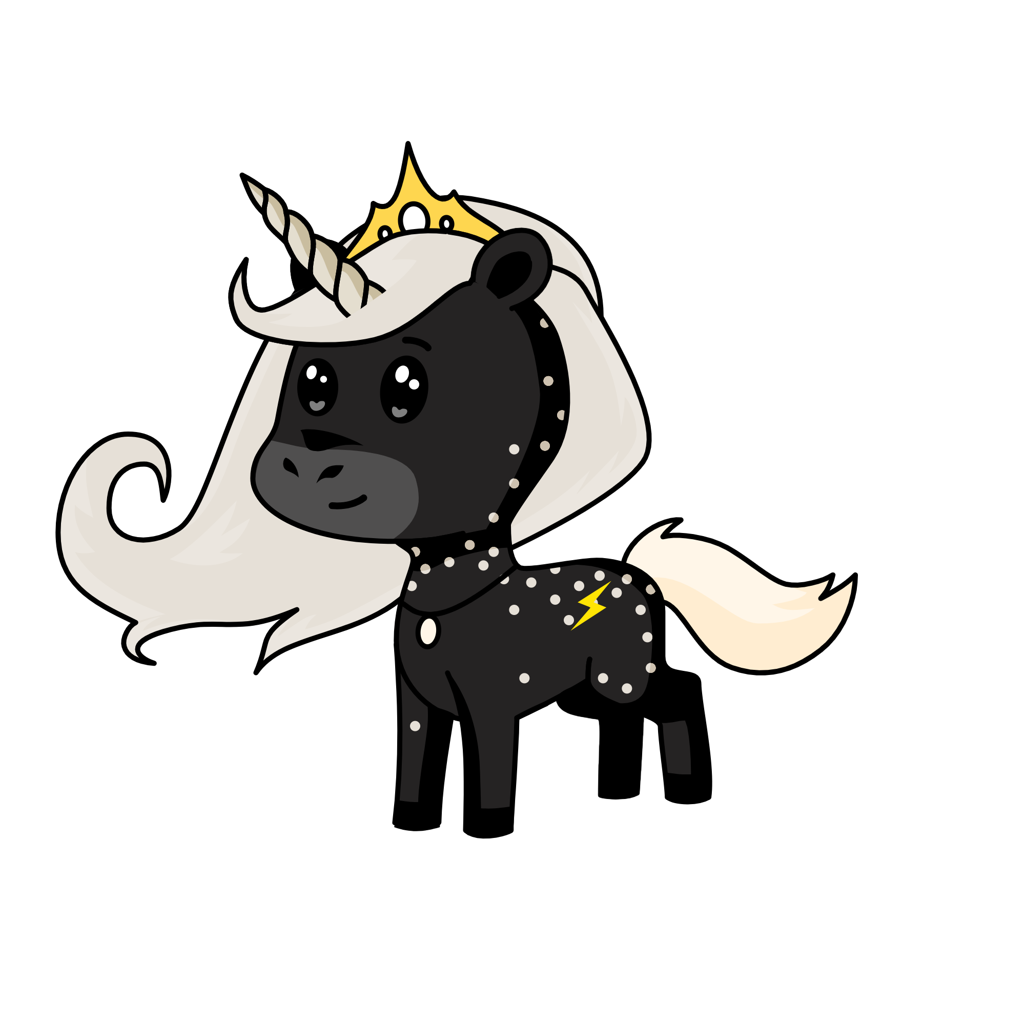 moony, the unicorn