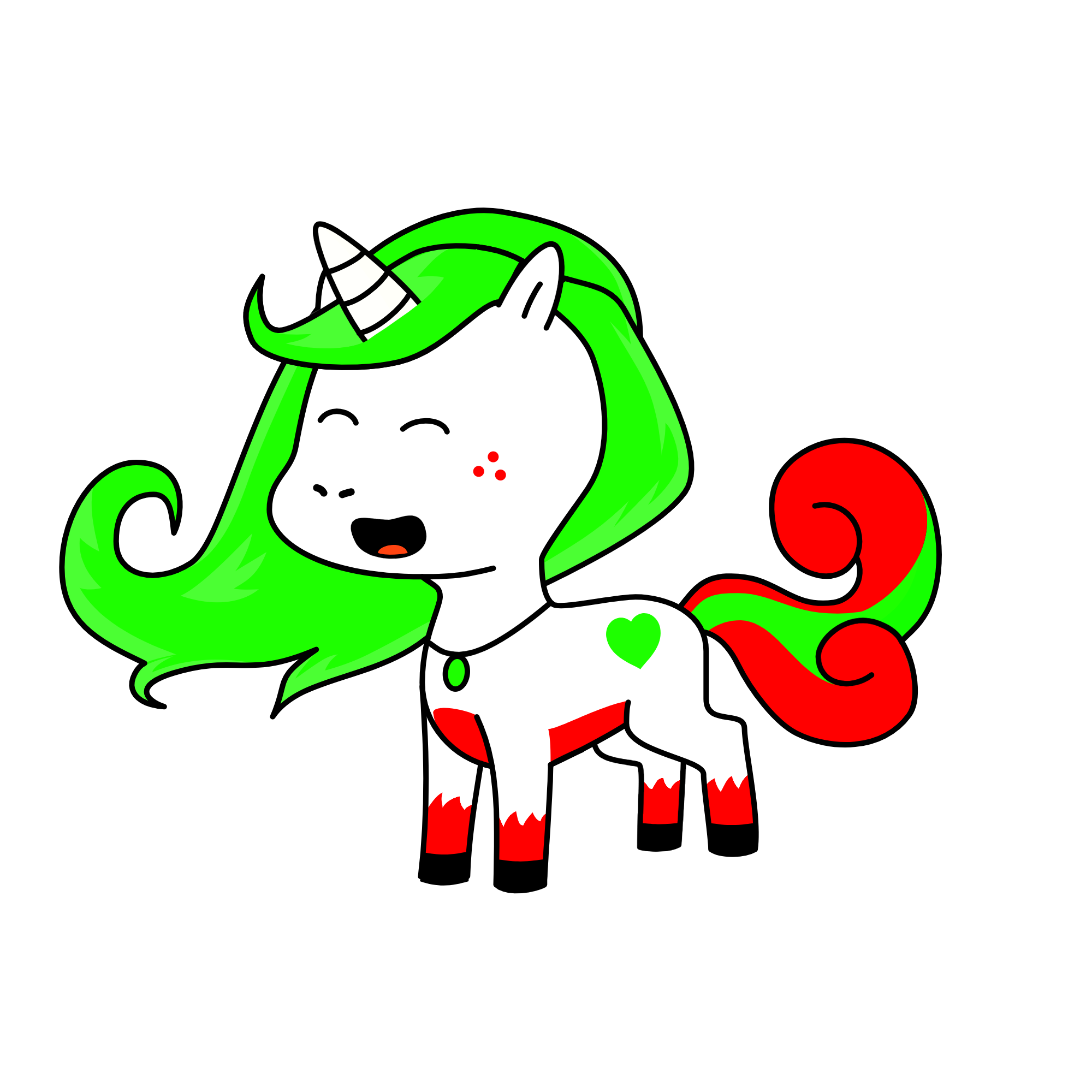 Cheery, the unicorn