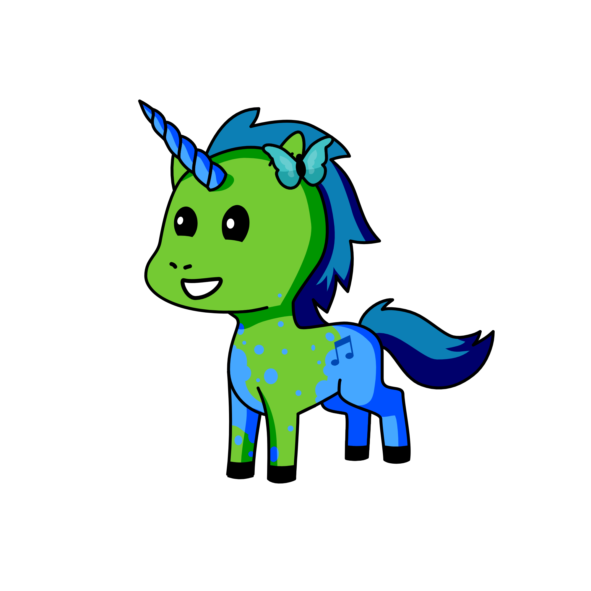 bella, the unicorn