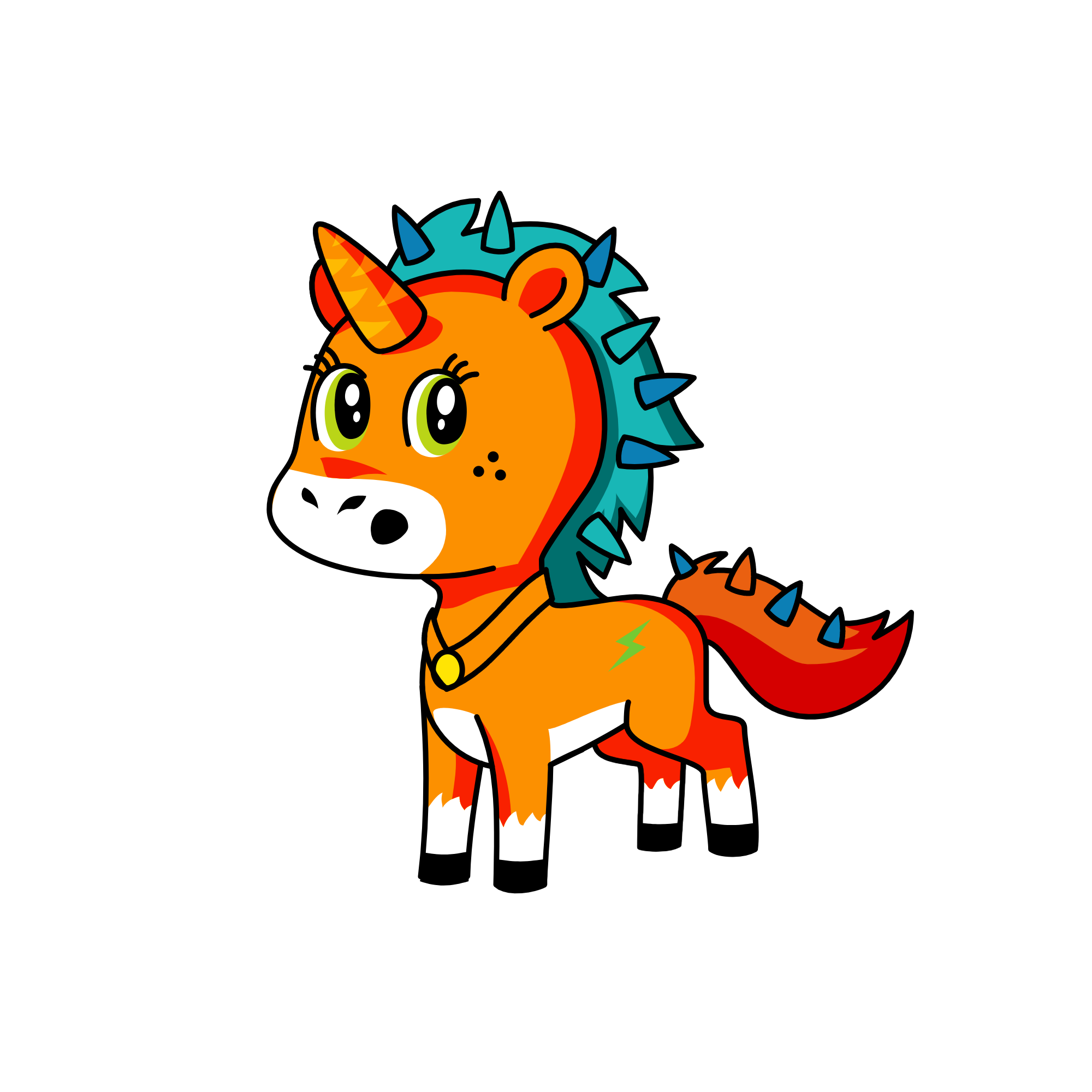 idk fox idk, the unicorn