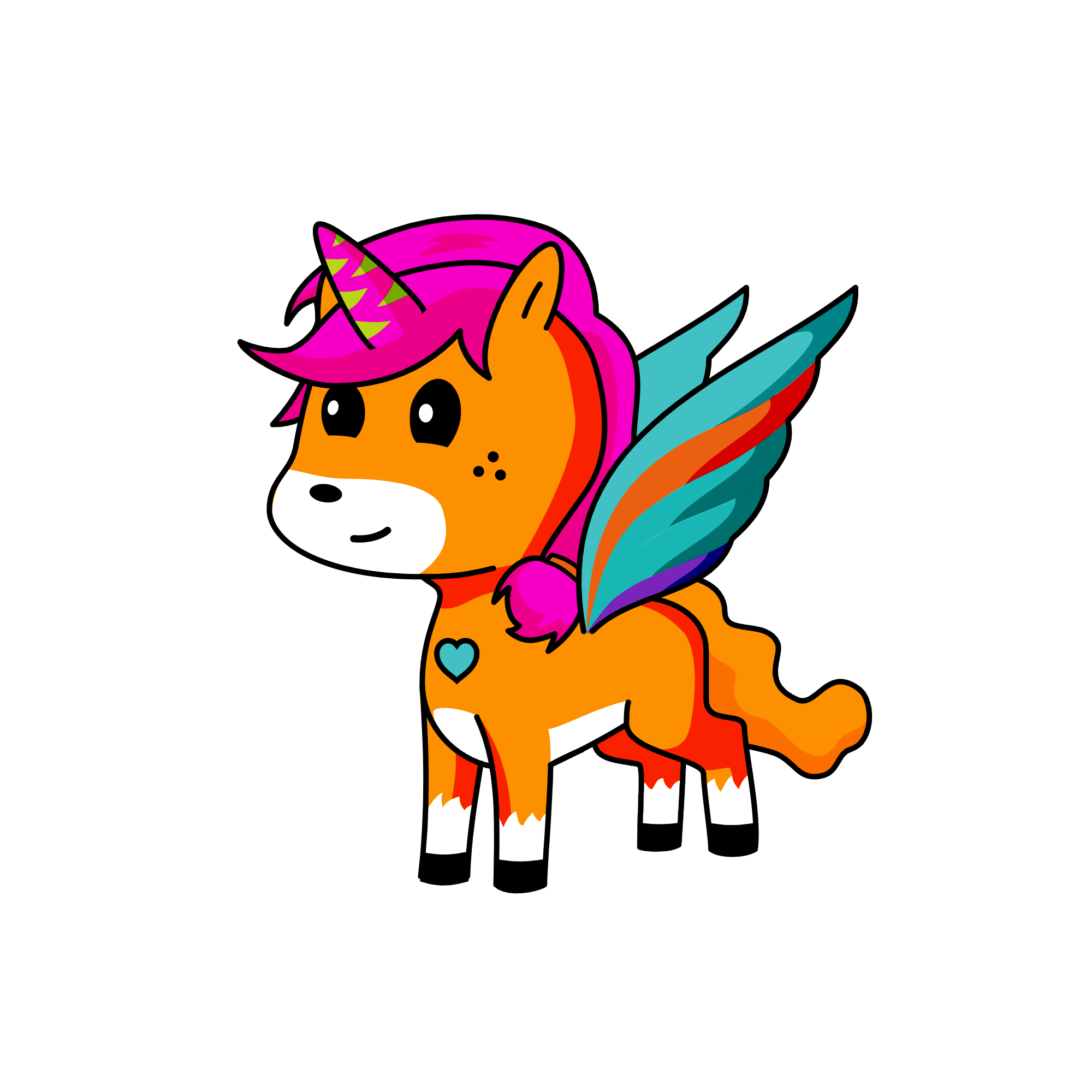 apple star, the unicorn