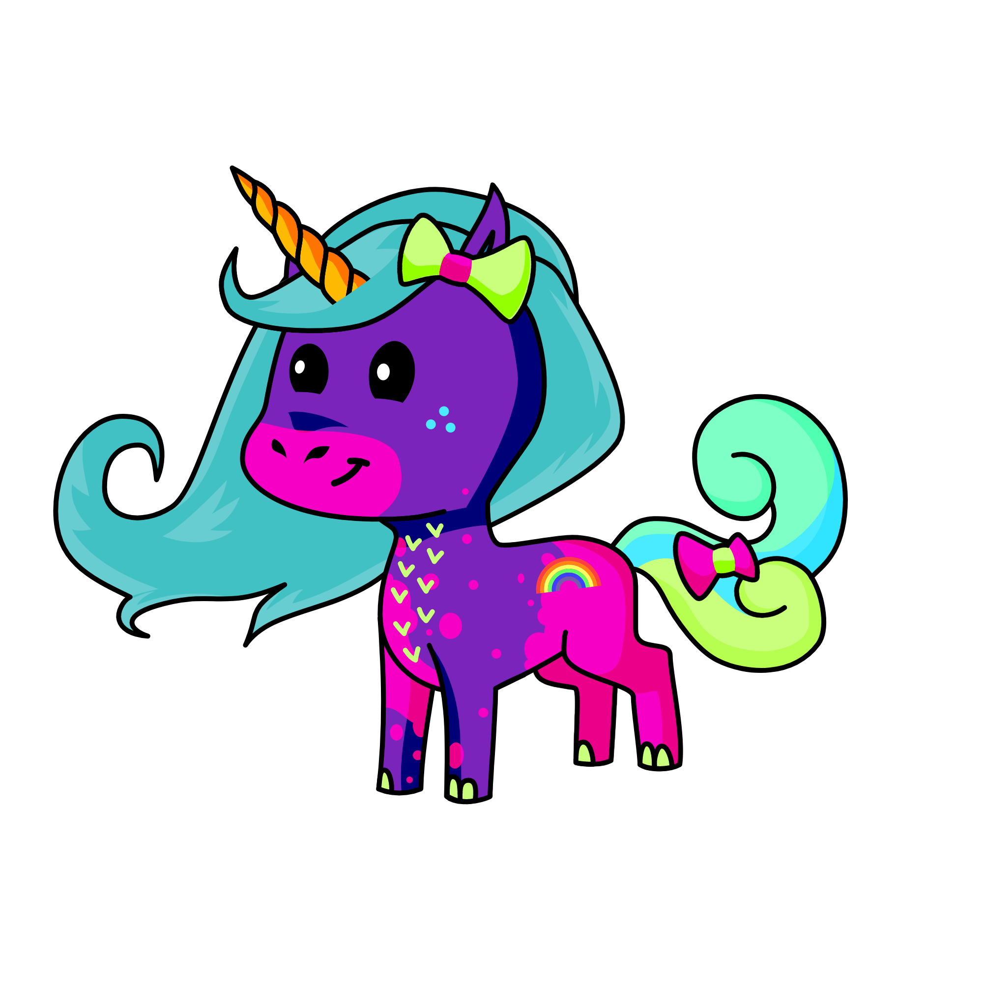 rainbow high, the unicorn