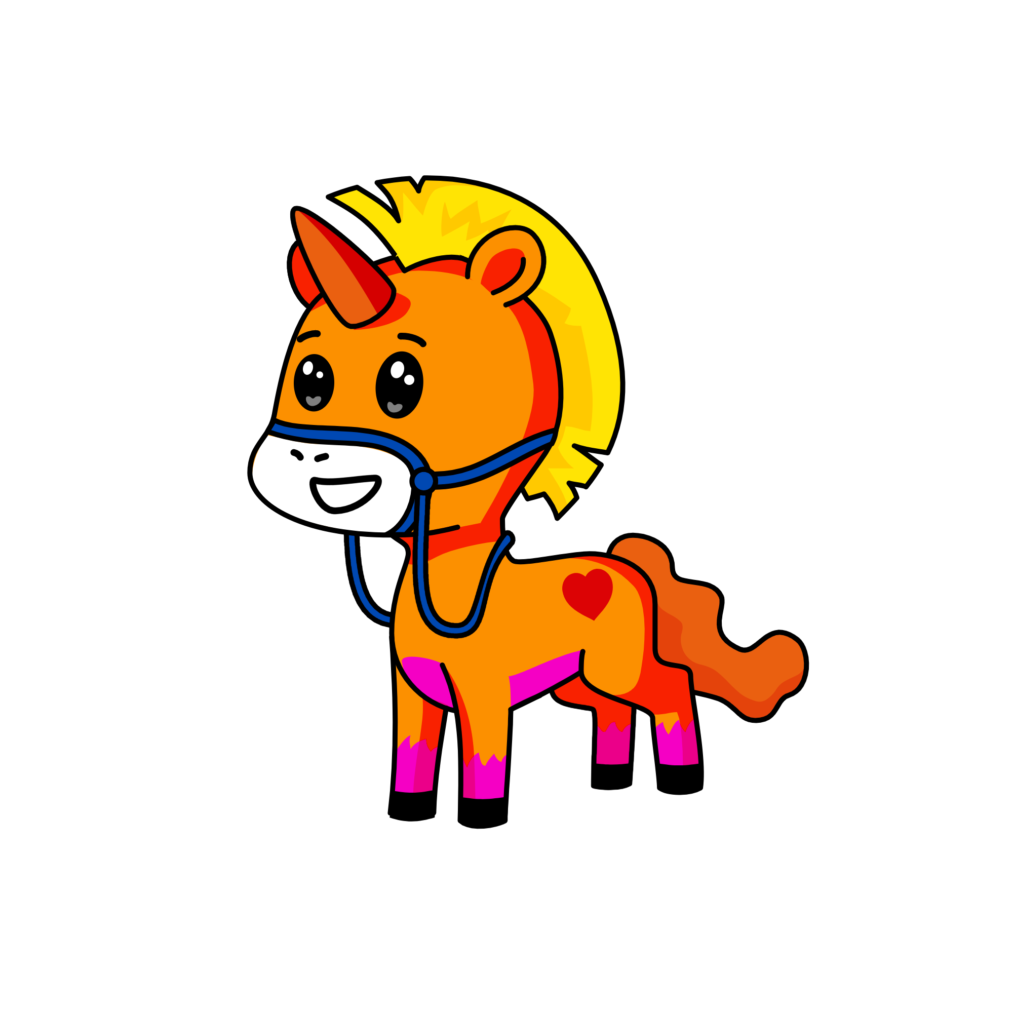 sandy, the unicorn