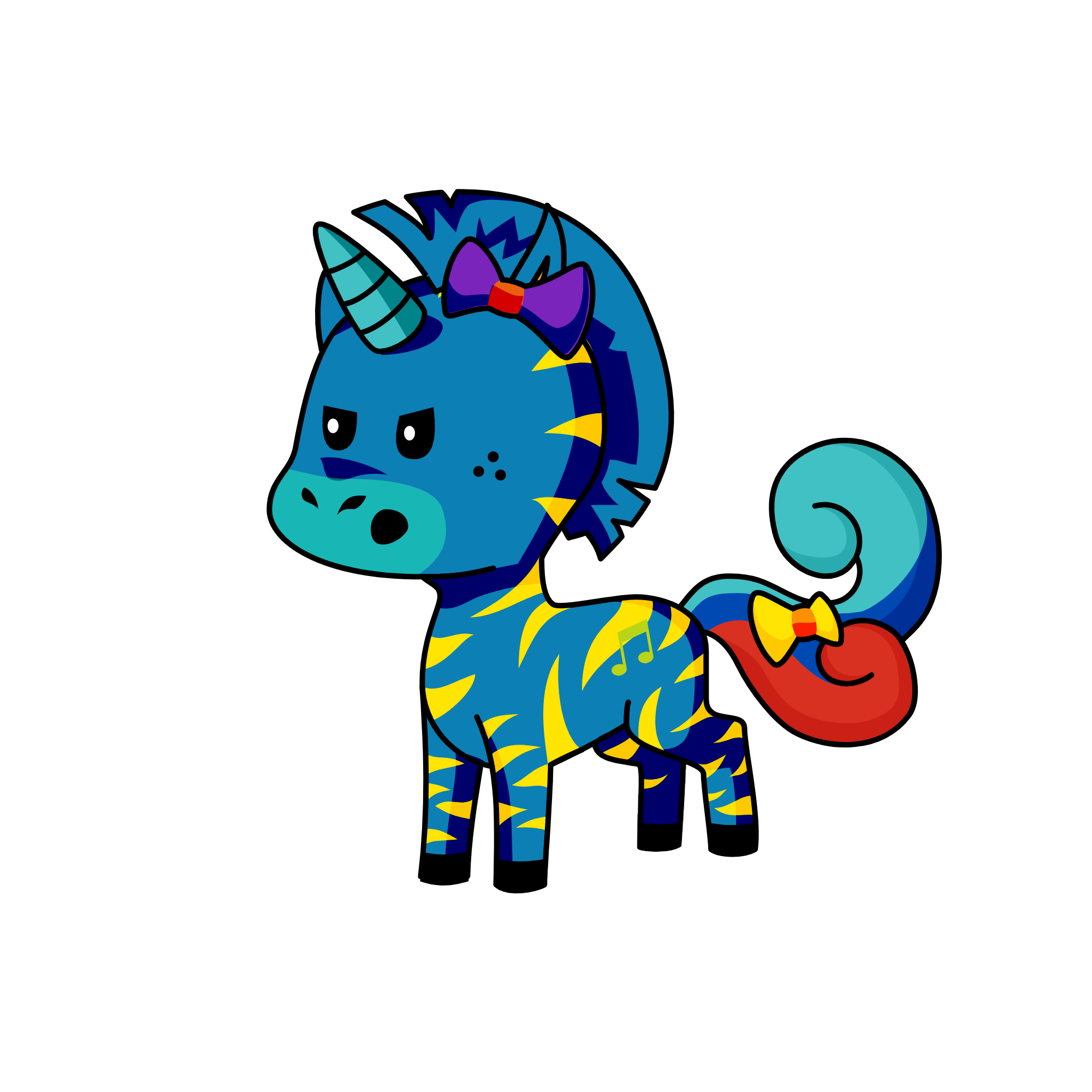 POP, the unicorn