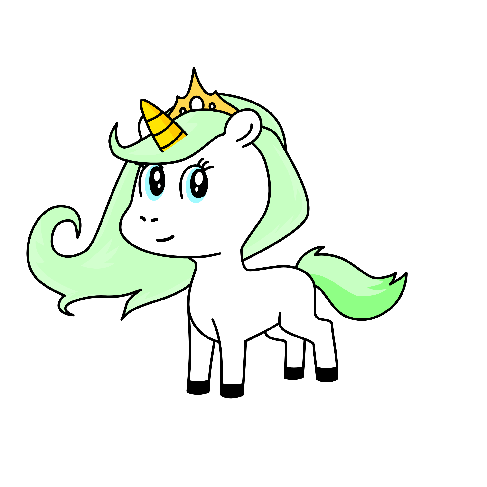 Water Lily, the unicorn