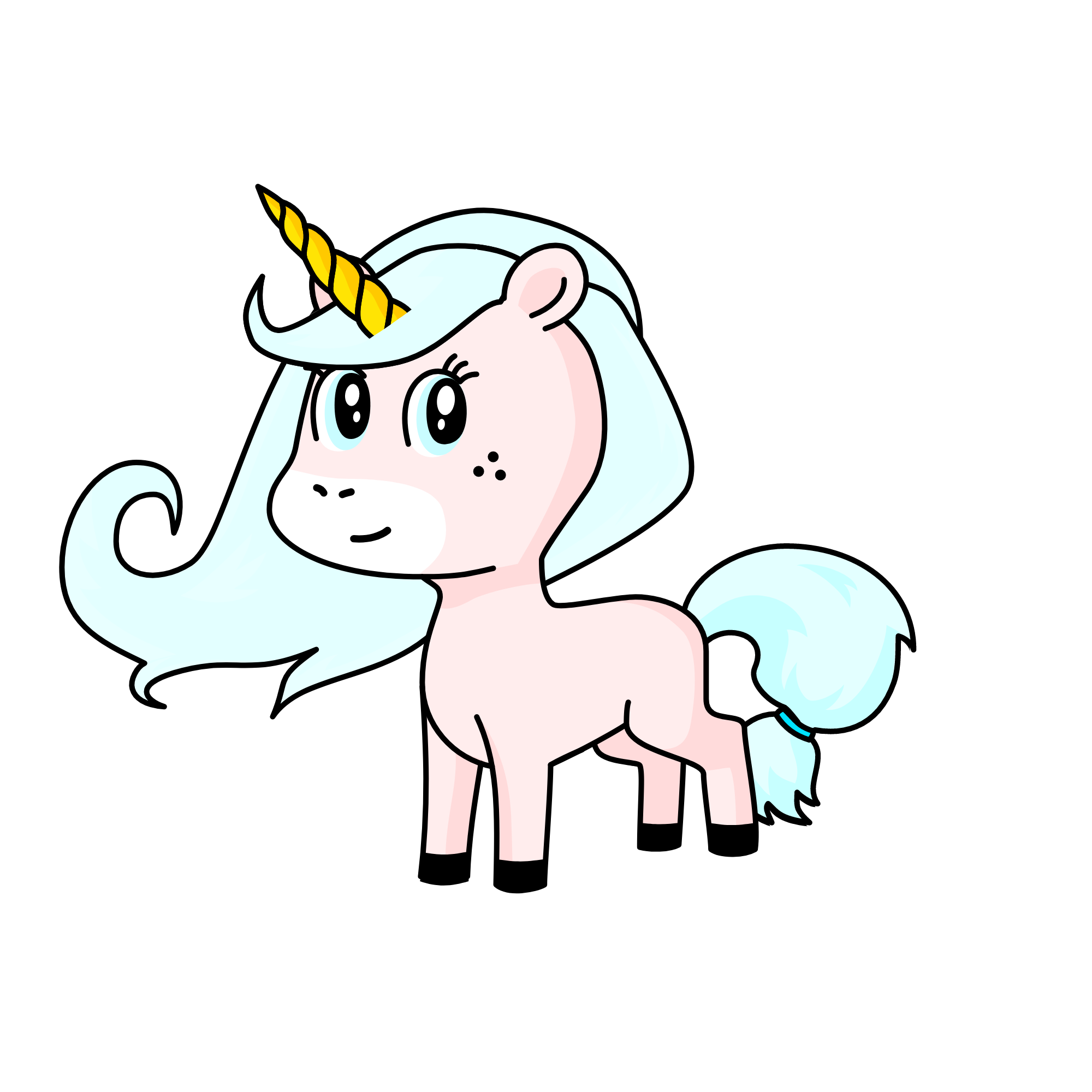 Cotten Candy, the unicorn