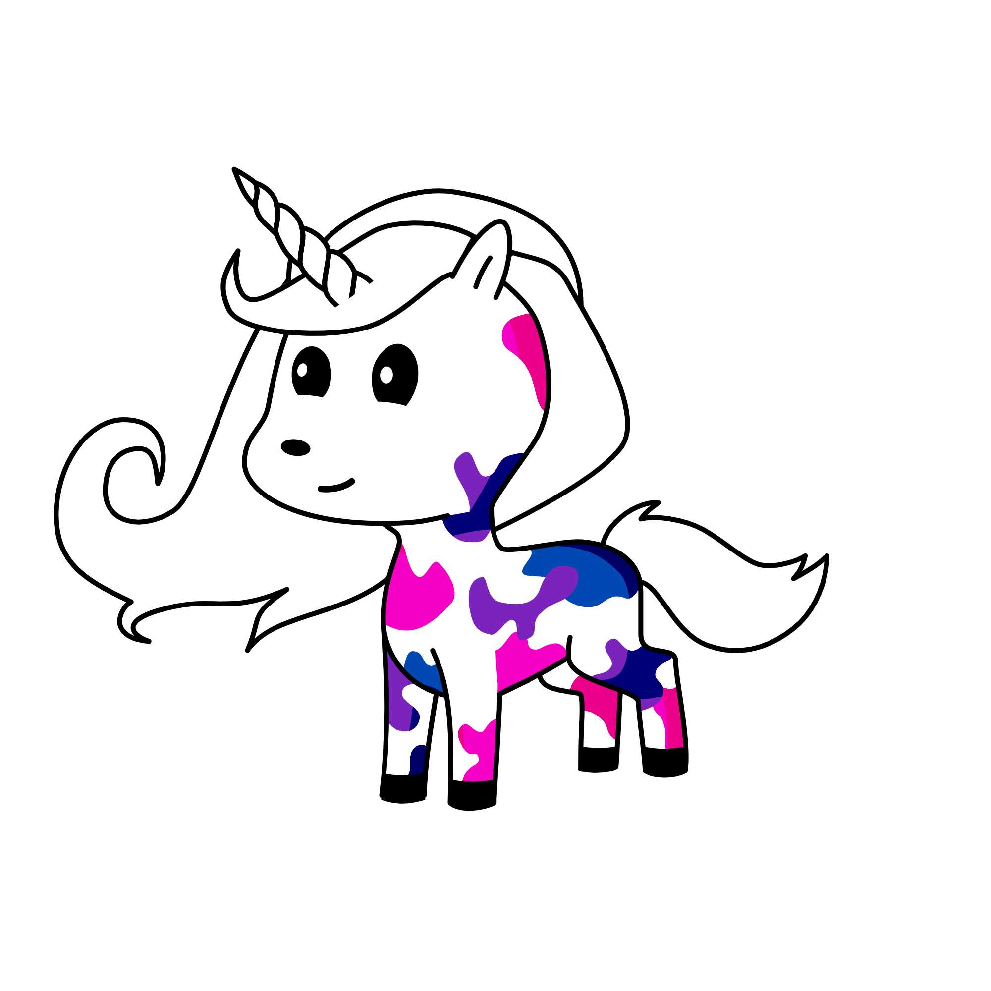 Joan, the unicorn
