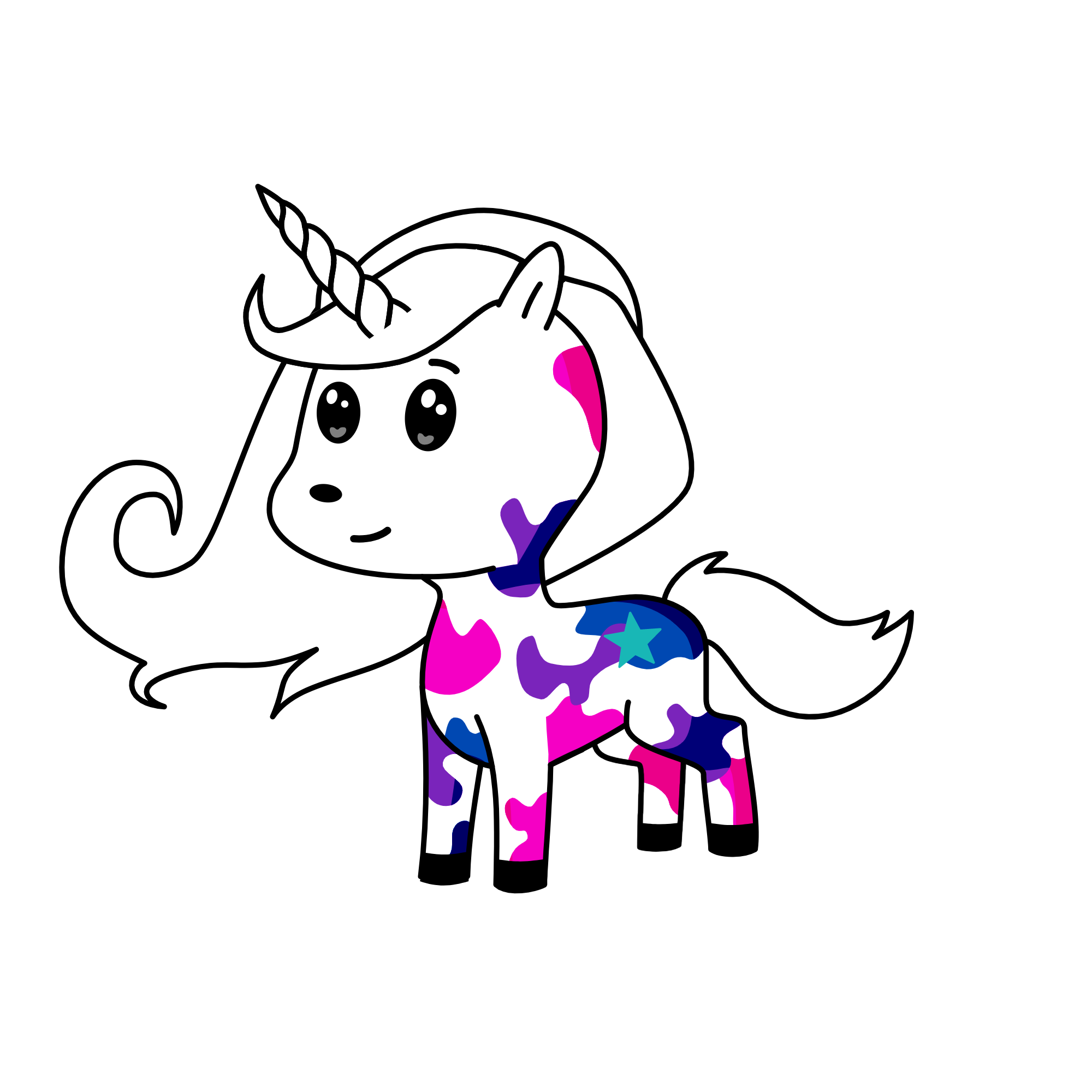Joan, the unicorn