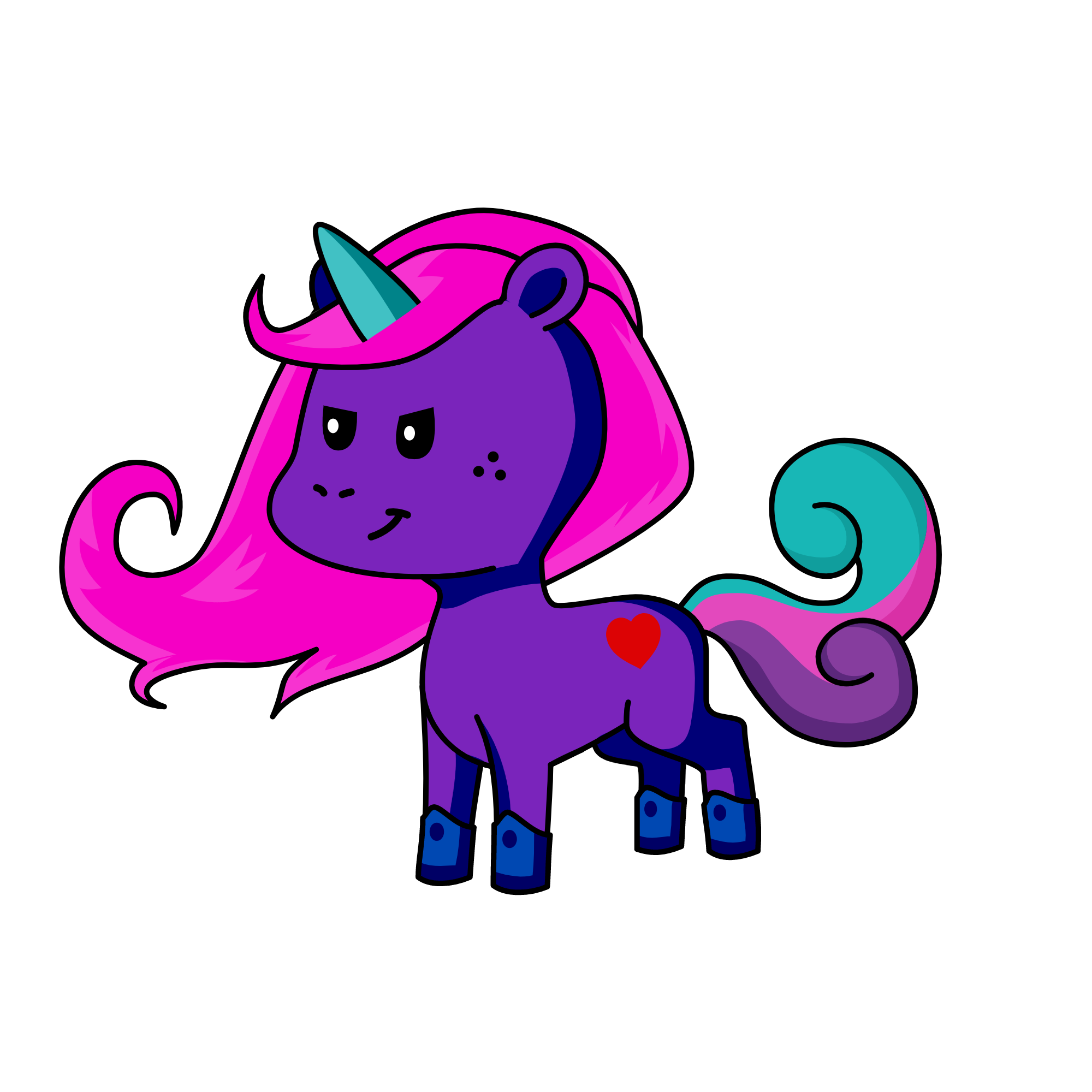 Nona, the unicorn