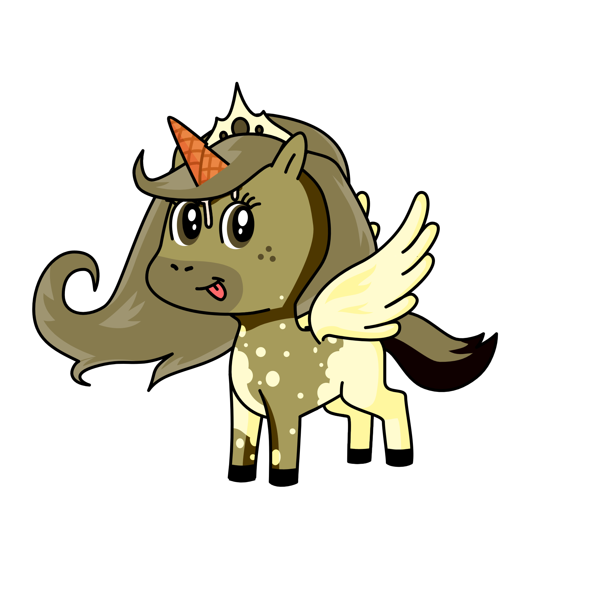 Chocolate, the unicorn