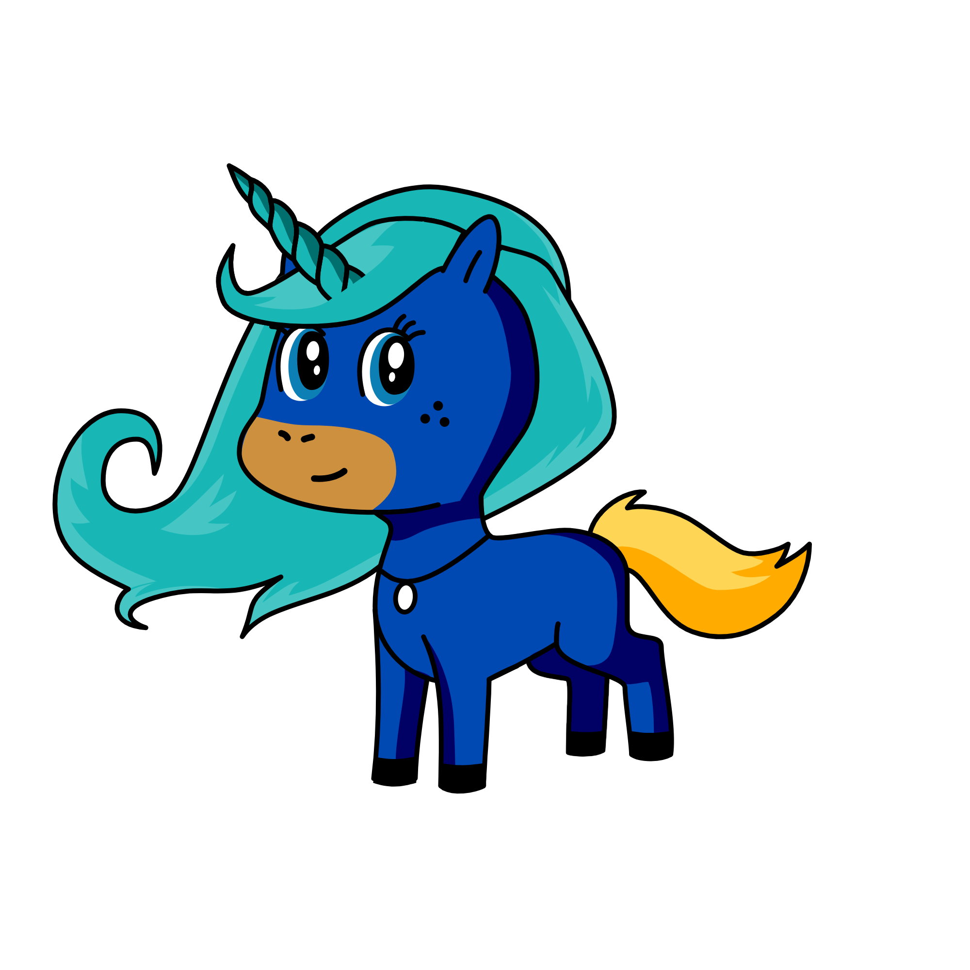 night, the unicorn