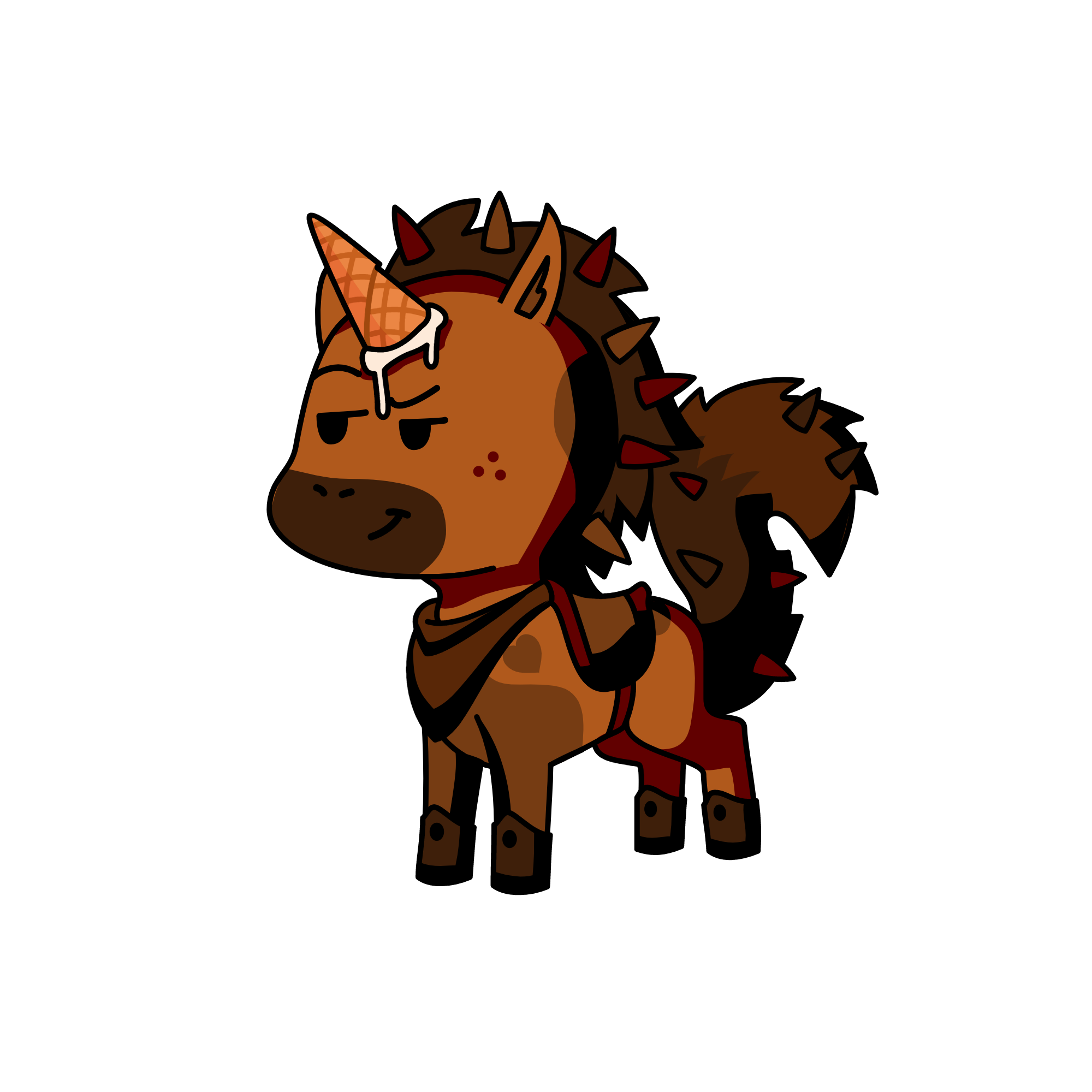 Choco, the unicorn