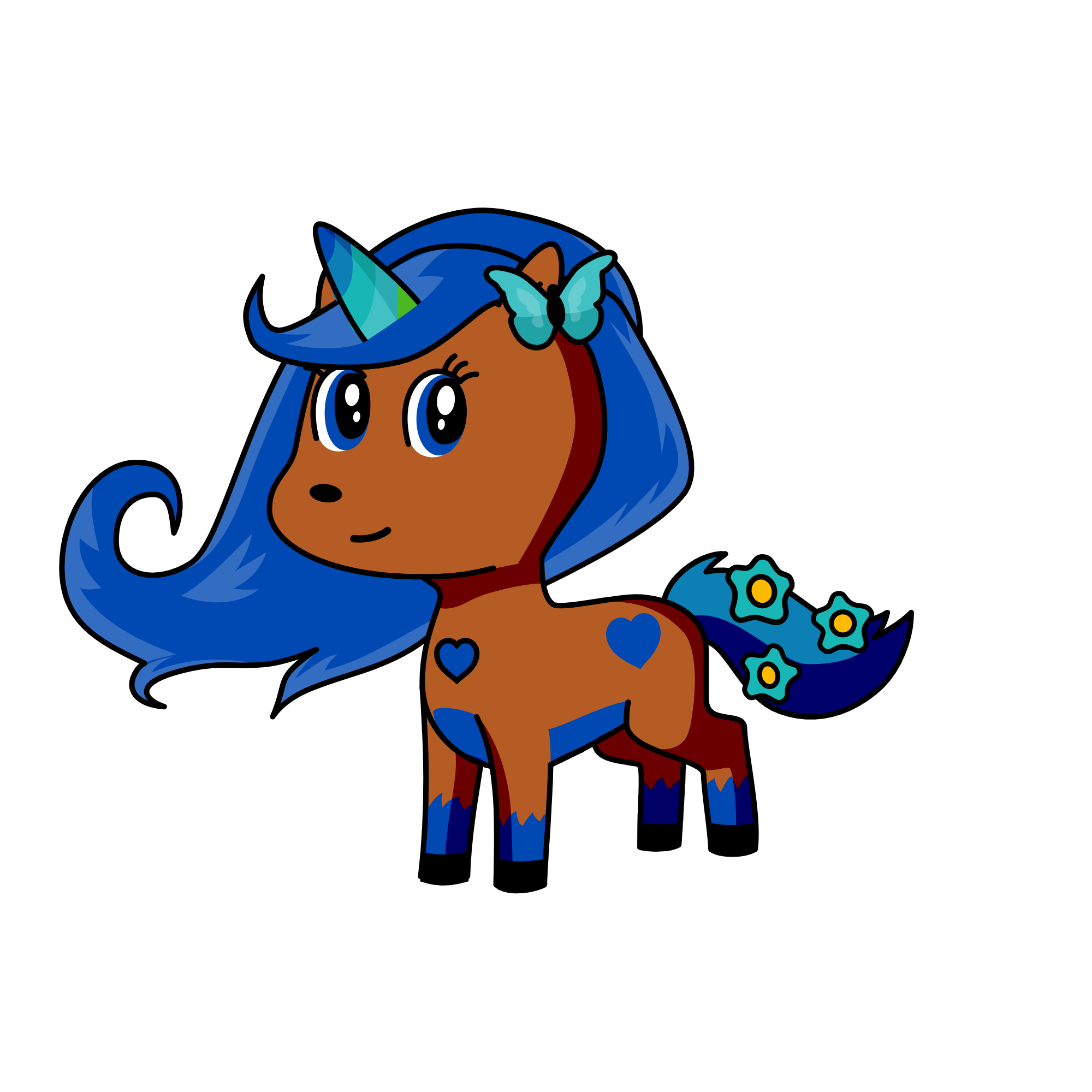 night deer, the unicorn