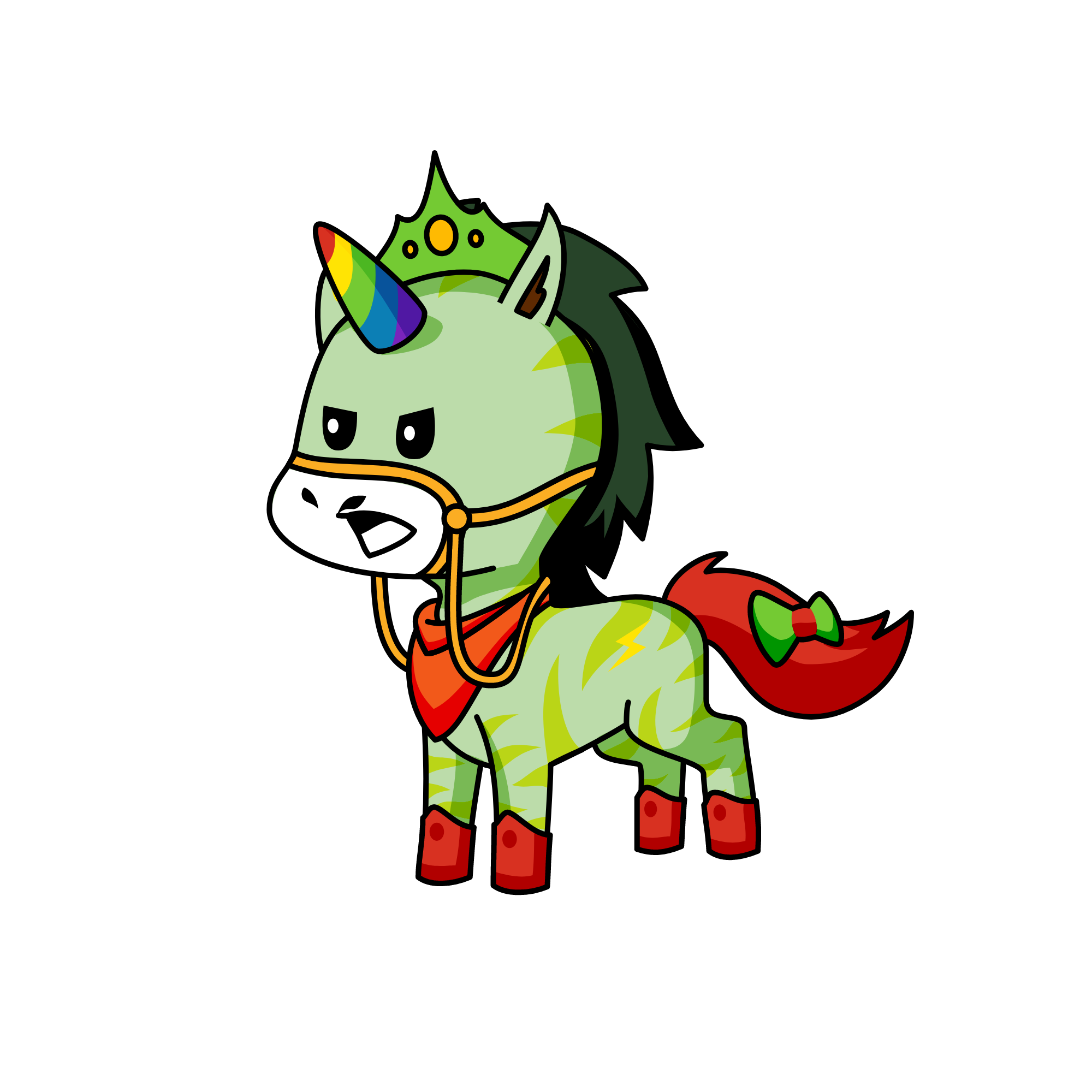 Gruby, the unicorn