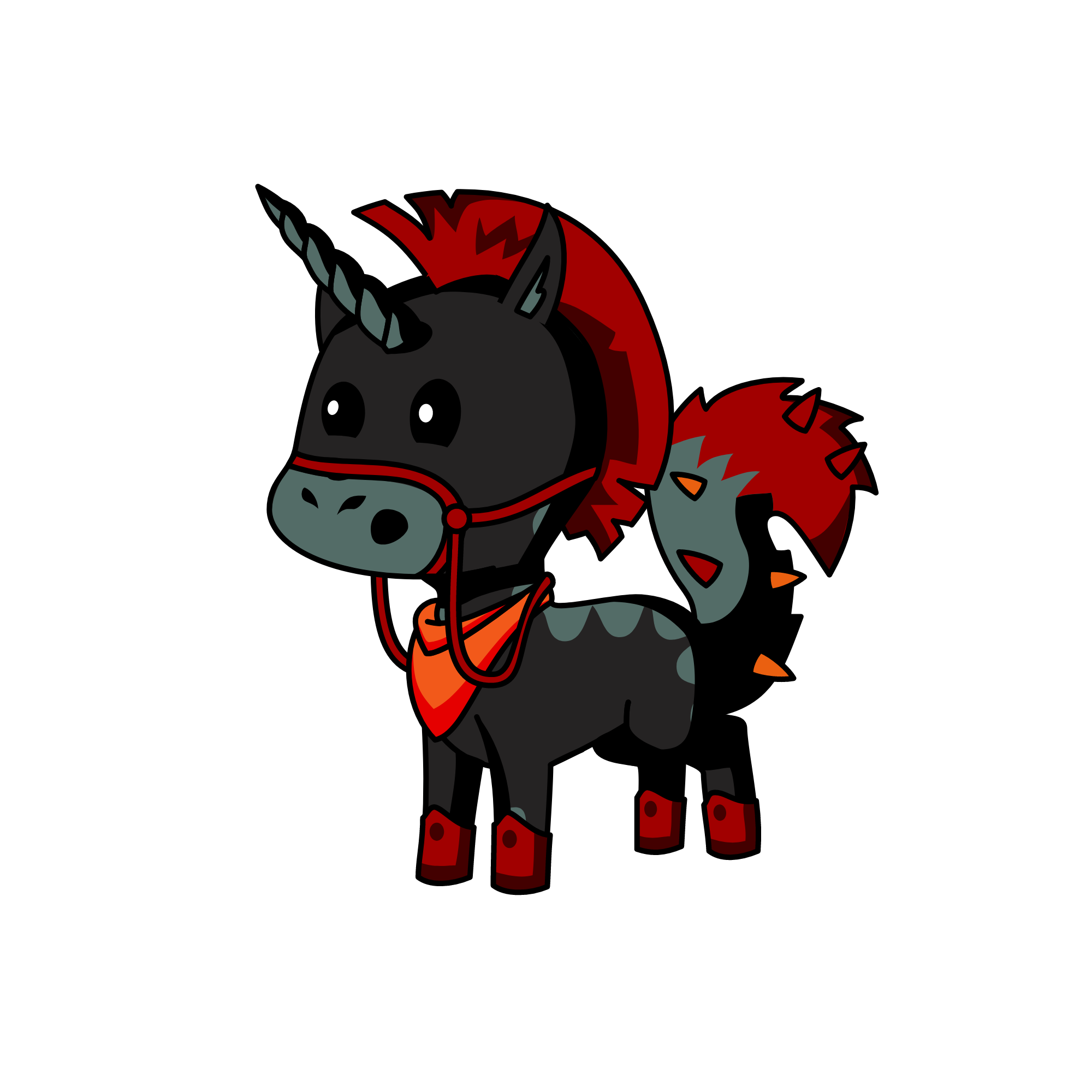 Nightangle, the unicorn