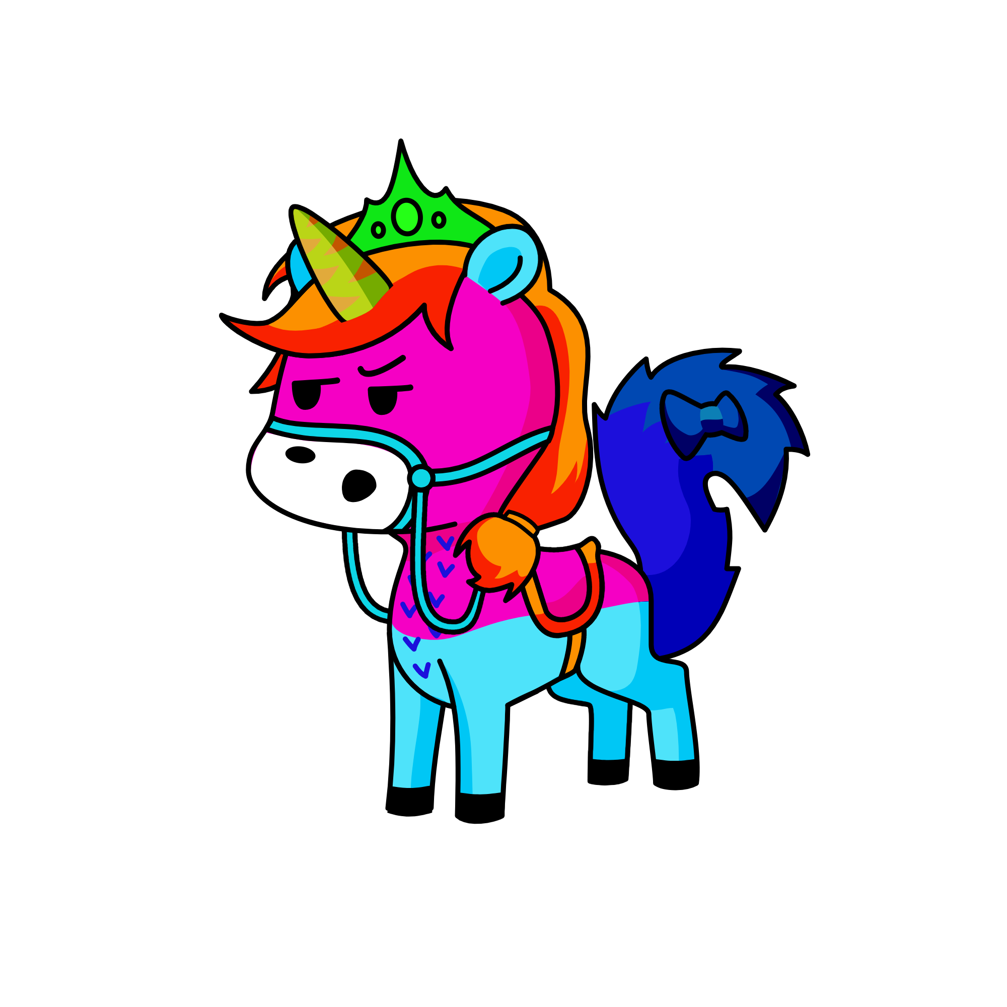 Lovely, the unicorn